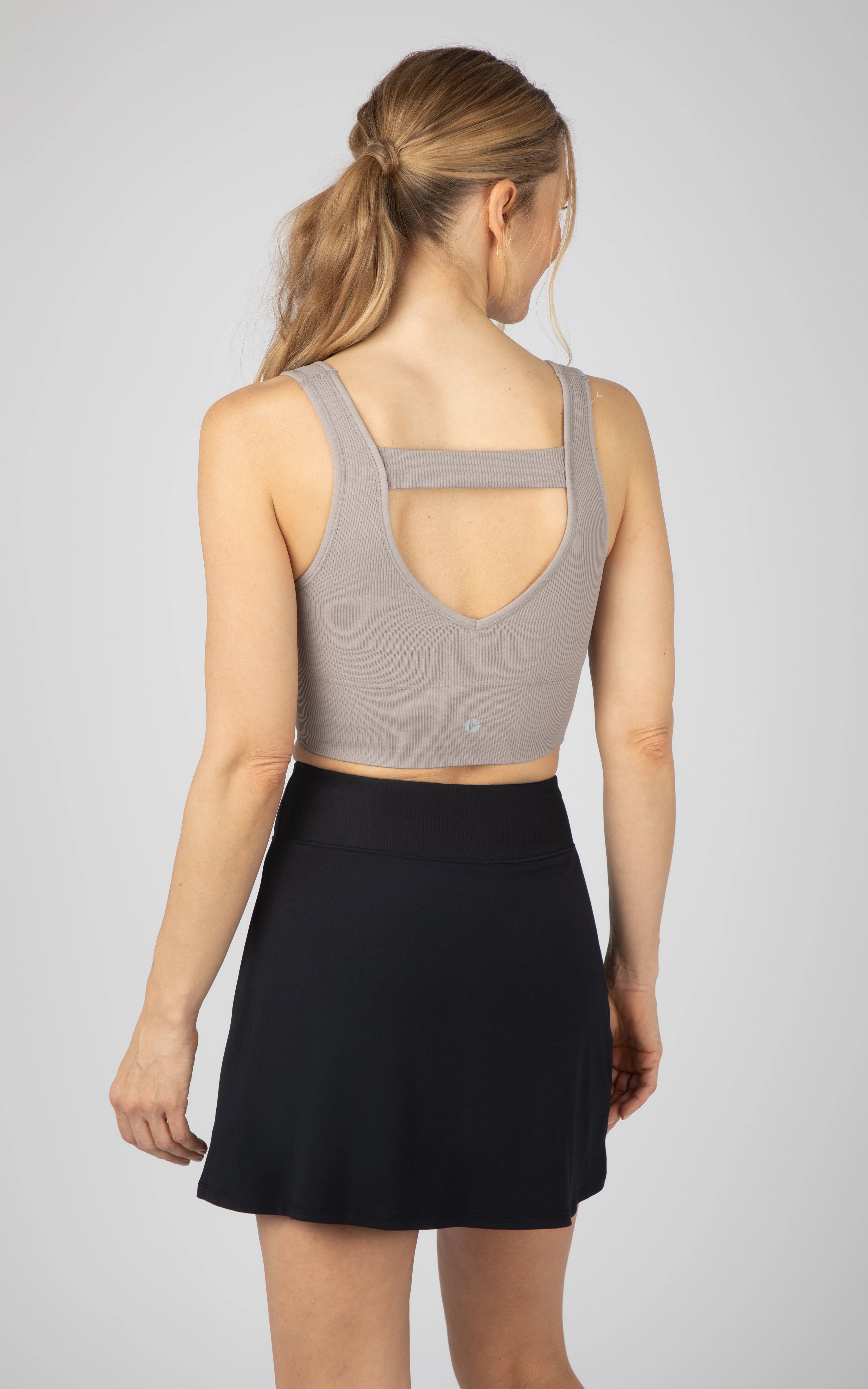 2 PK Ribbed V-Neck Tank