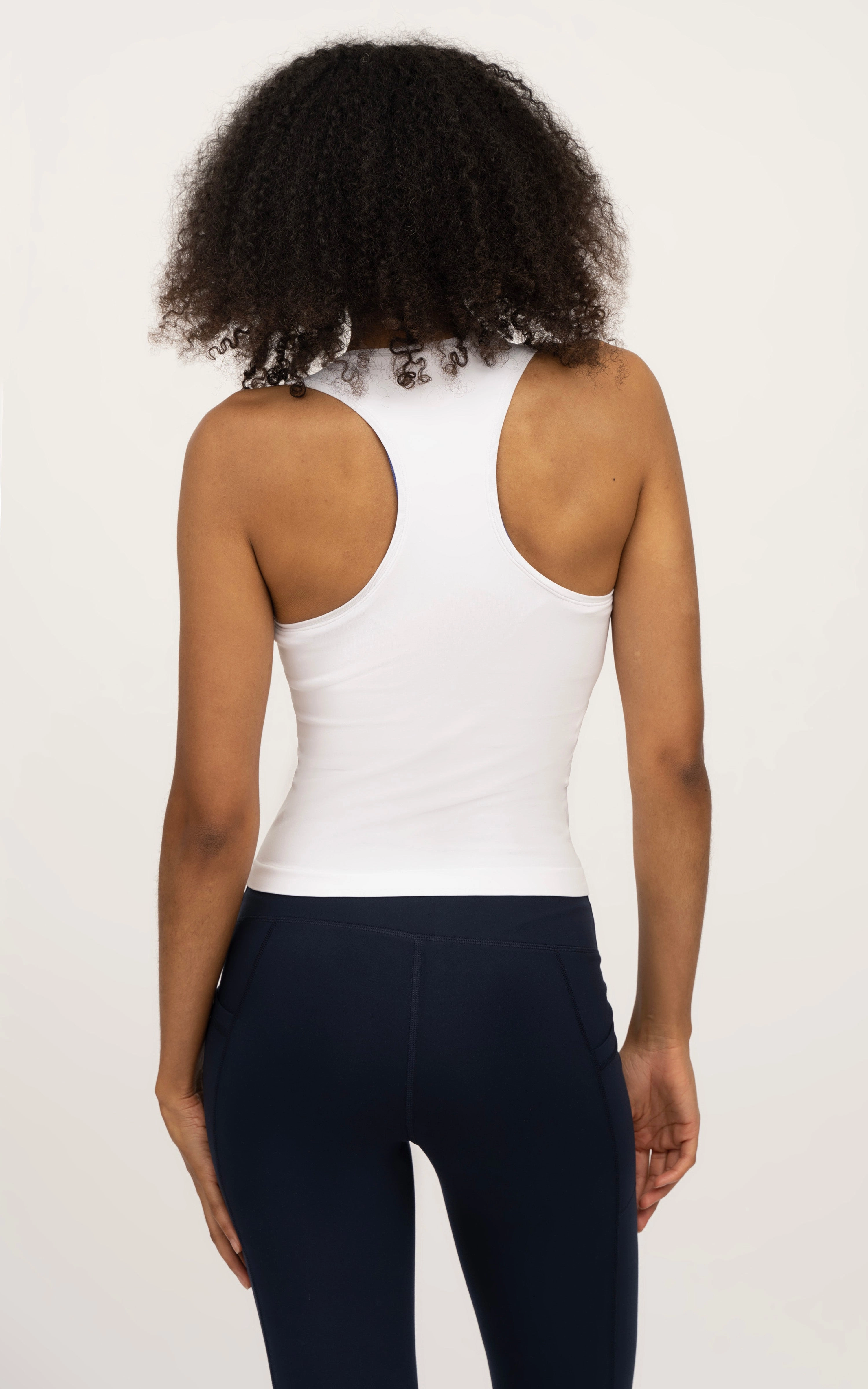 2 PK Seamless Racerback Tank Top with Built in Bra