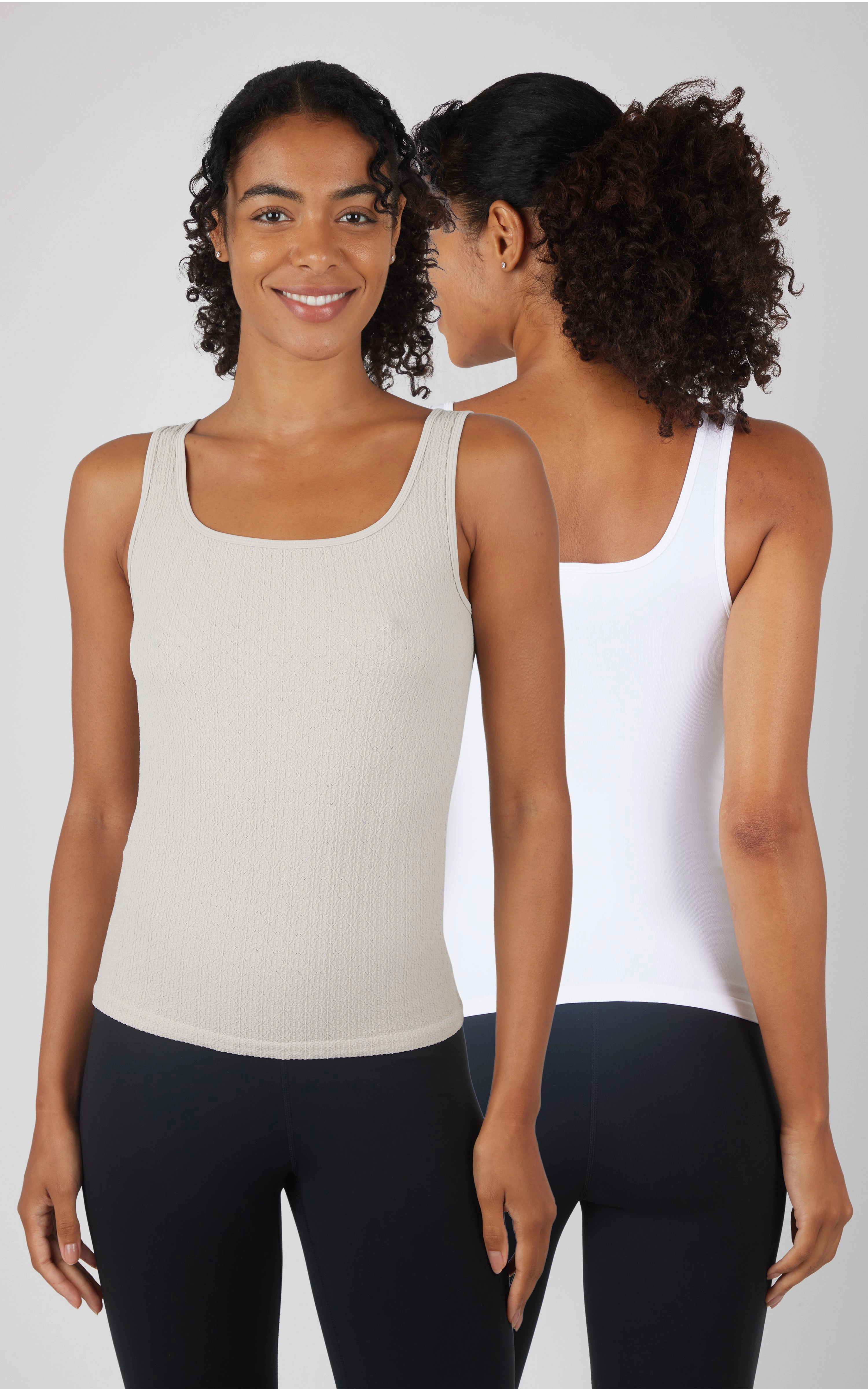 2 PK Square Neck Tank
