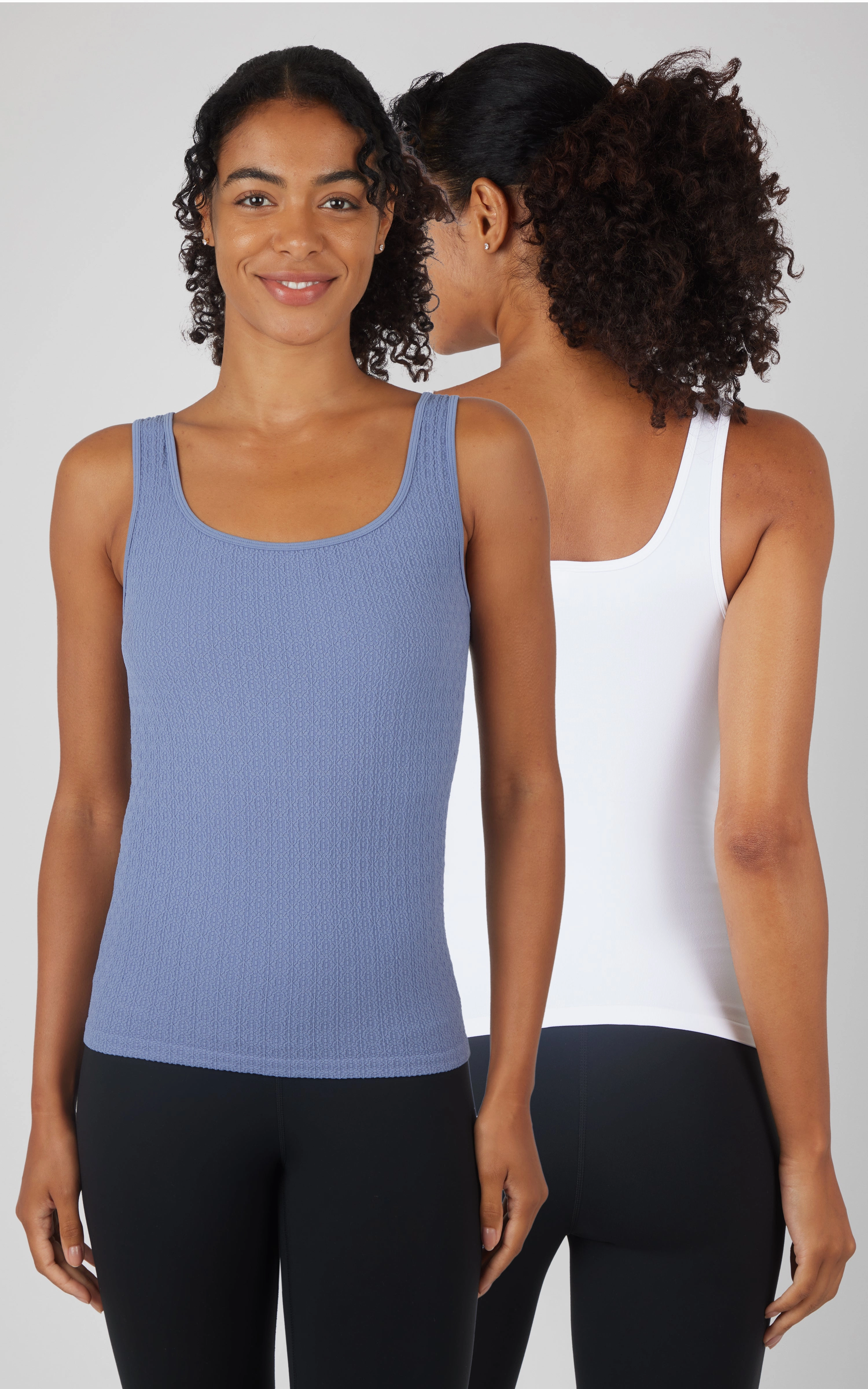 2 PK Square Neck Tank