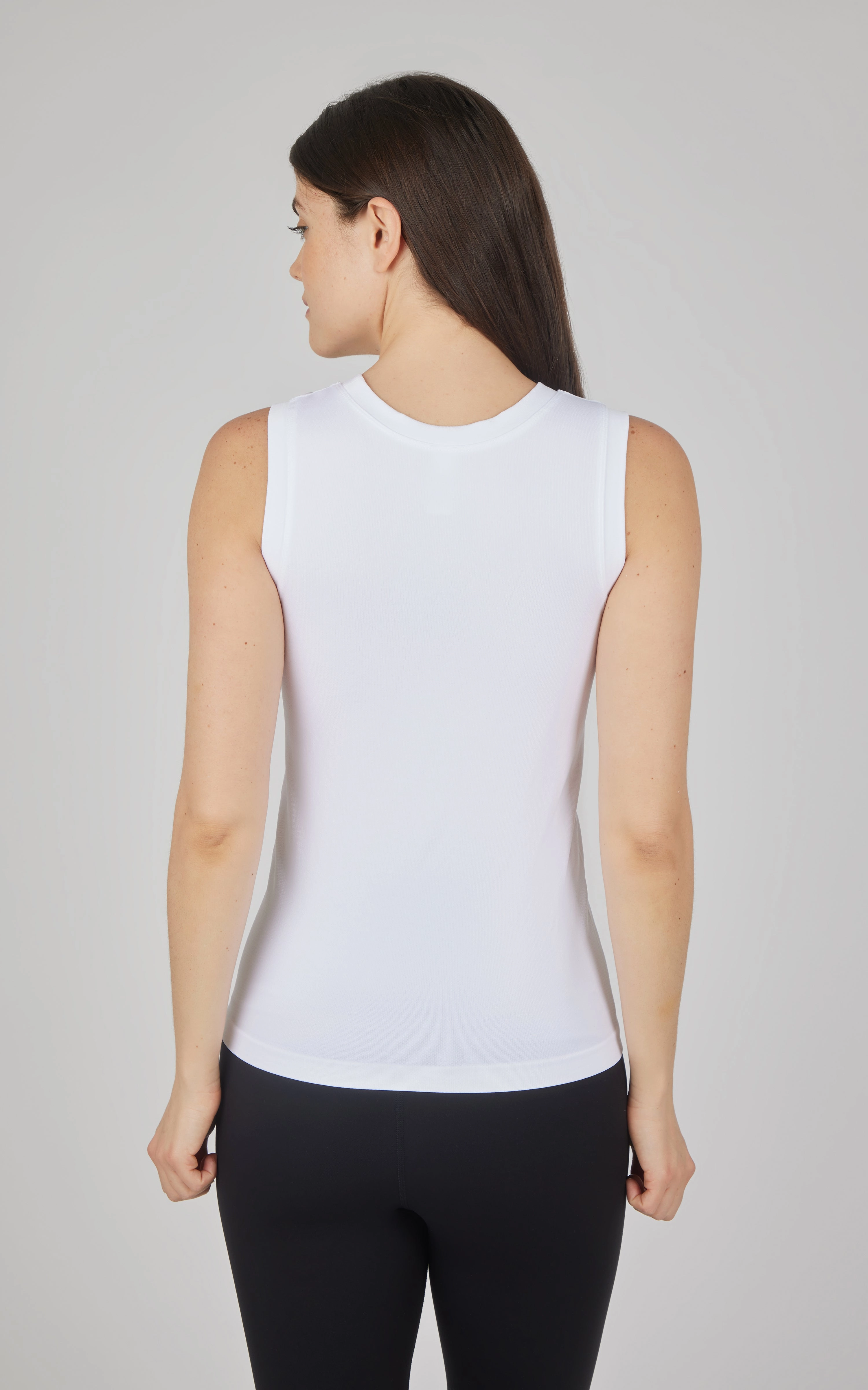 2 PK Stonewash Ribbed Seamless Tank