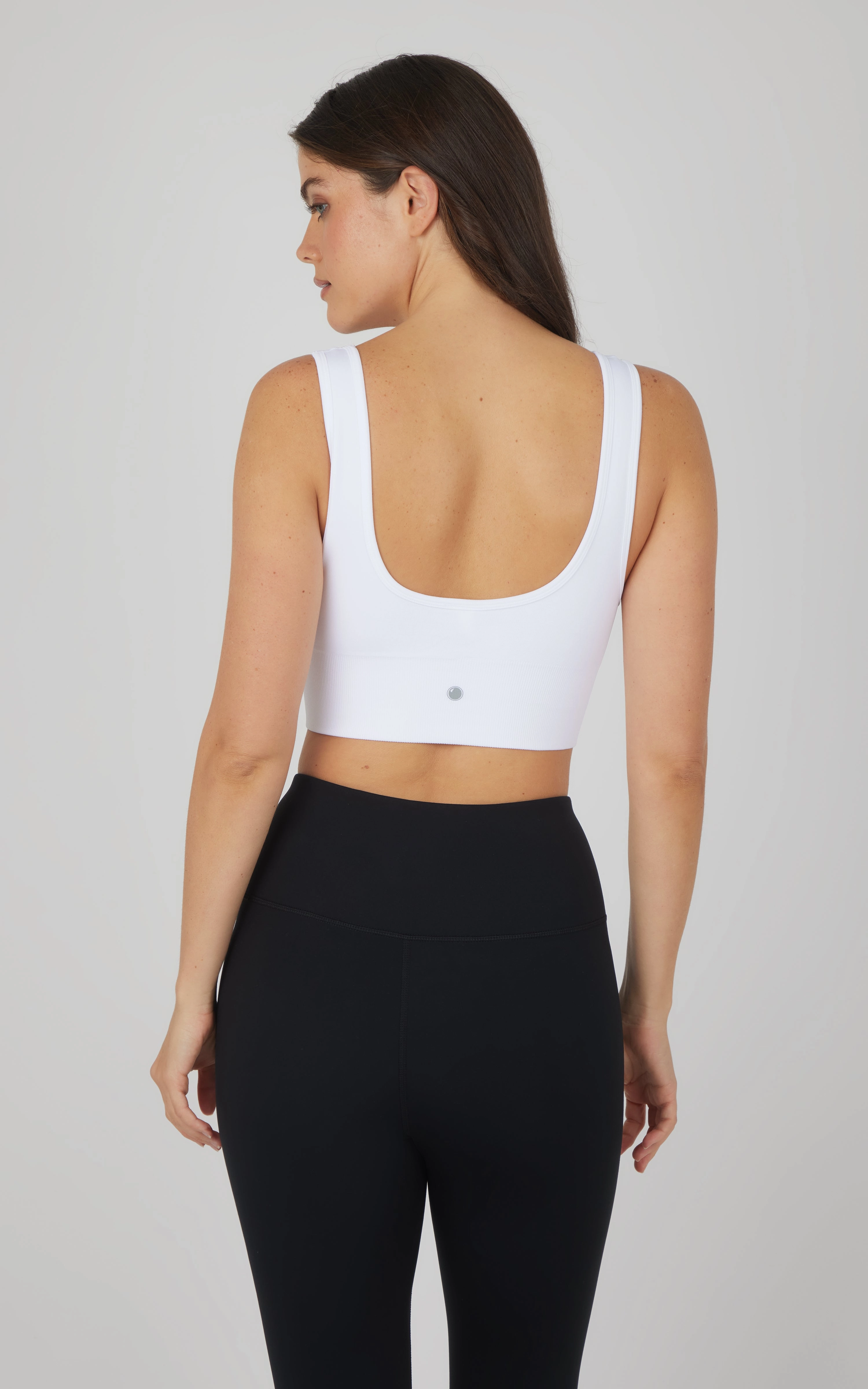 2 PK Textured Seamless Scooped Neck Bra