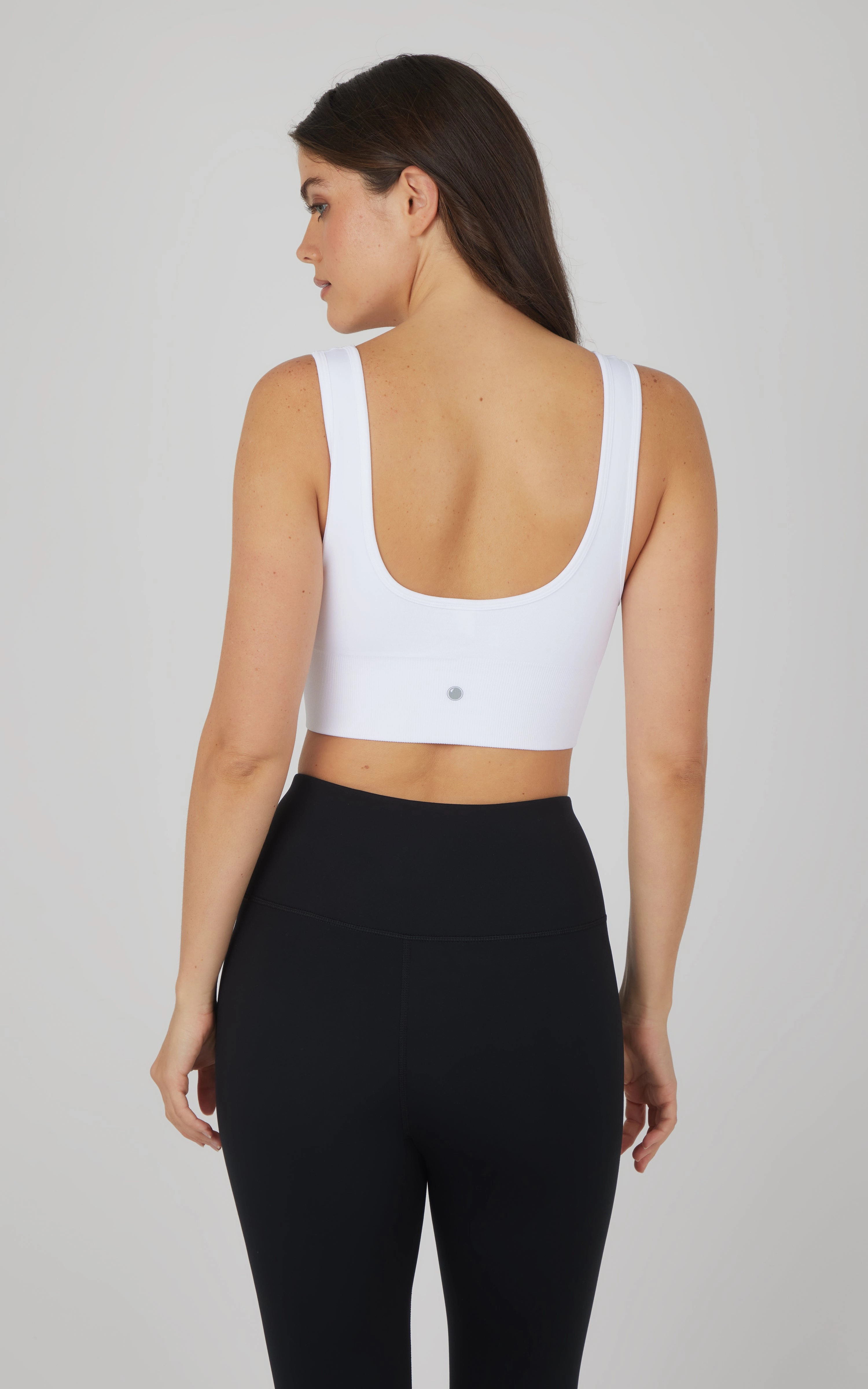 2 PK Textured Seamless Scooped Neck Bra