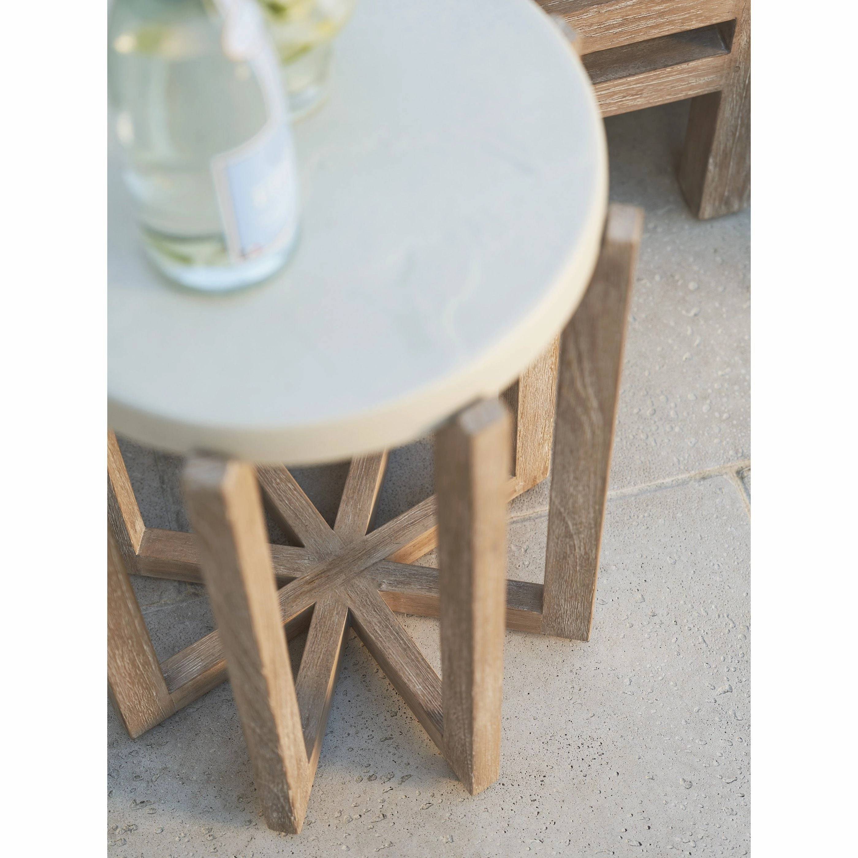 Accent Table - 0003 Dark Brown