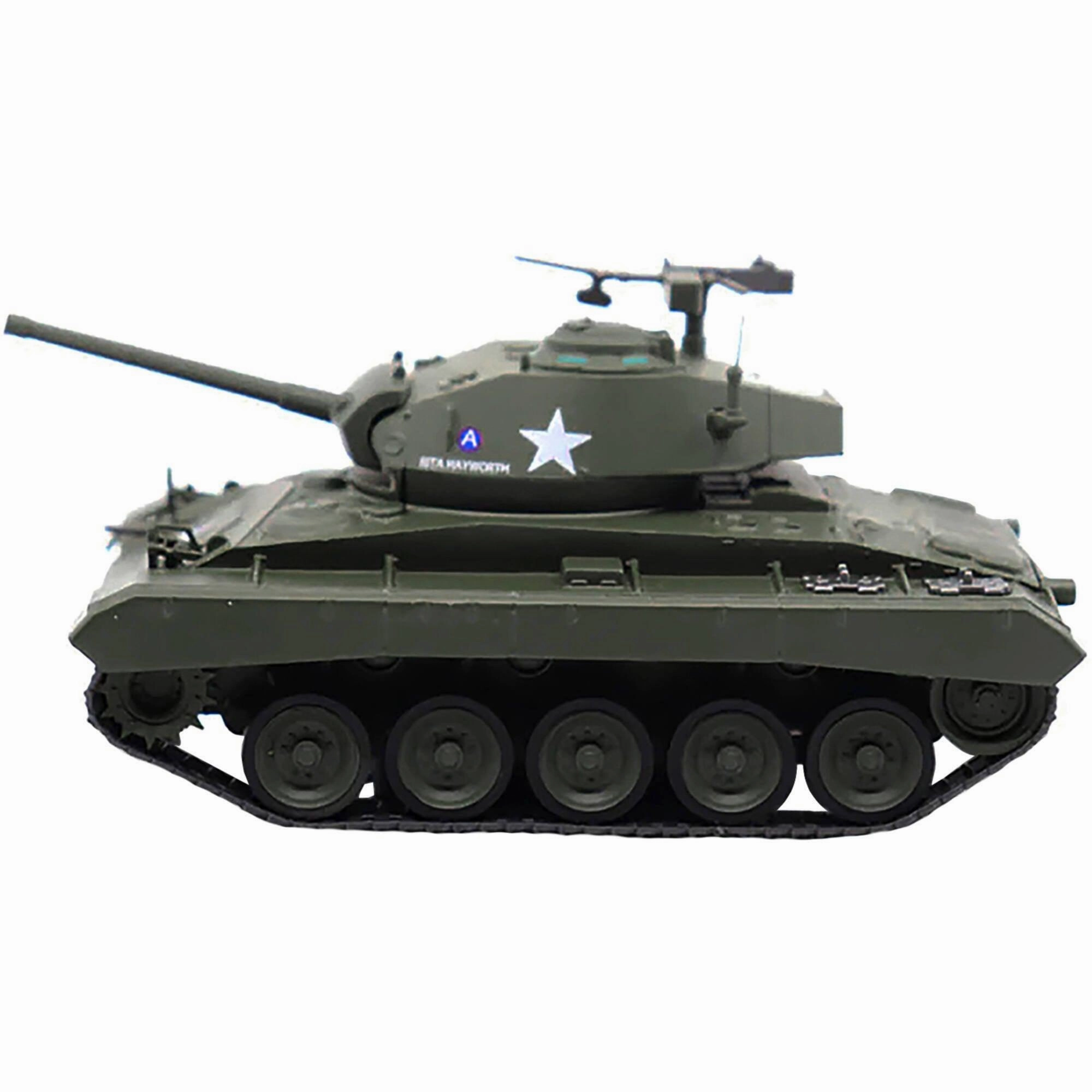 AFV's of WWII 1/43 Light Tank - M24 Chaffee Rita Hayworth U.S.A. 2nd Cavalry