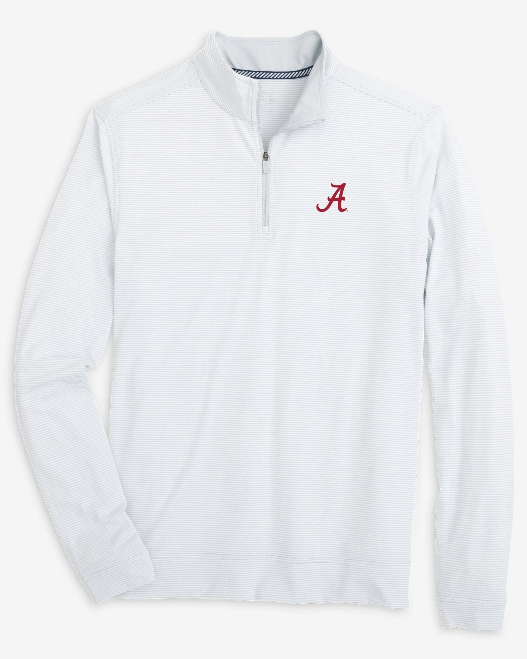 Alabama Crimson Tide Cruiser Micro-Stripe Heather Quarter Zip