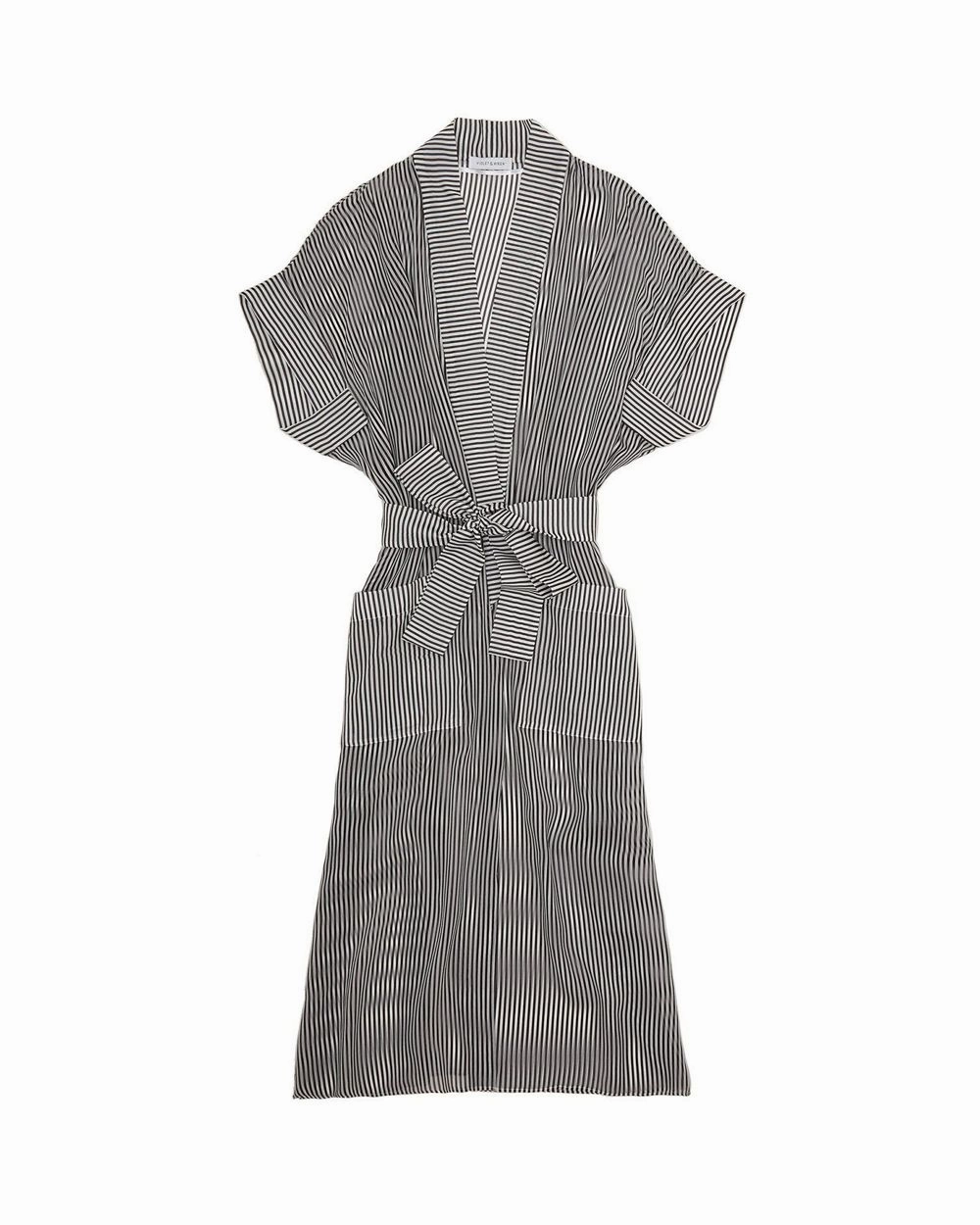 Aniseed Stripe Maxi Robe