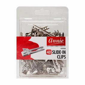 Annie Slide-In Clips - 40 Ct