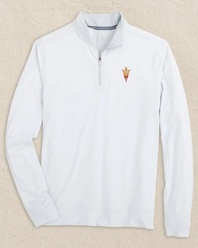 Arizona State Sun Devils Cruiser Micro-Stripe Heather Quarter Zip