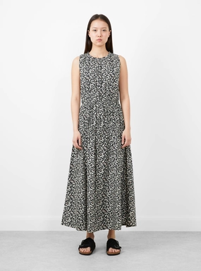 Arte Tank Dress Tiny Flowers Swamp
