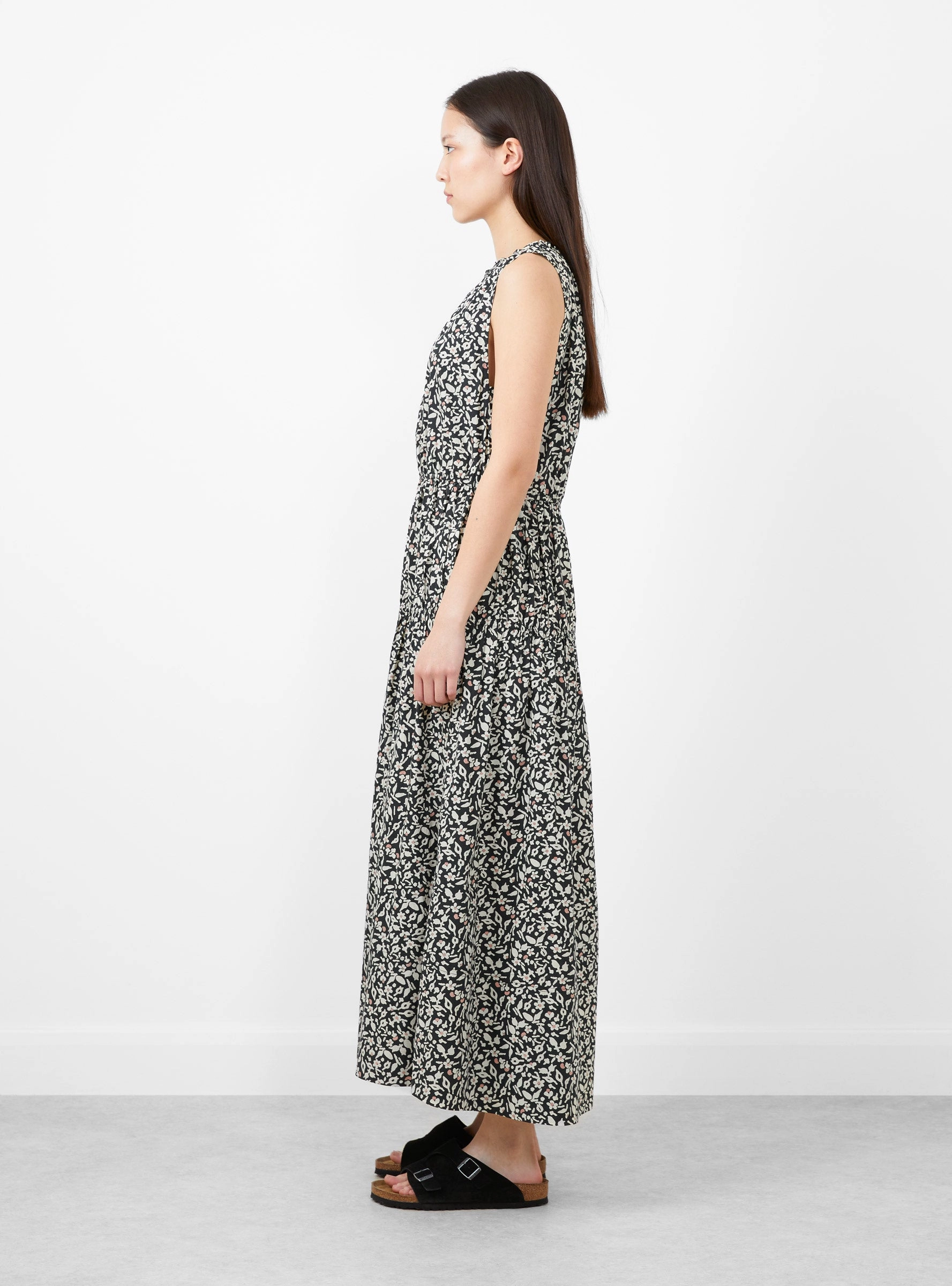 Arte Tank Dress Tiny Flowers Swamp