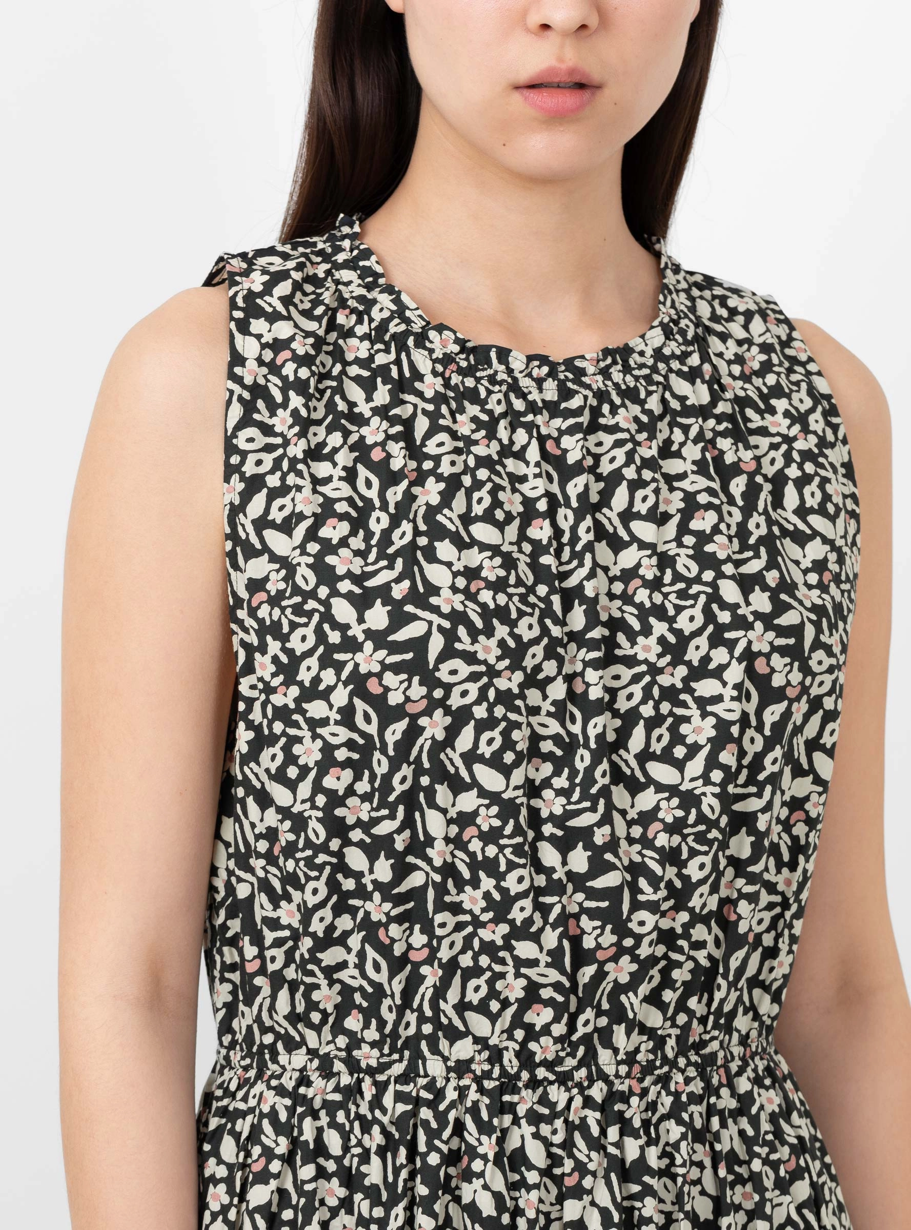 Arte Tank Dress Tiny Flowers Swamp