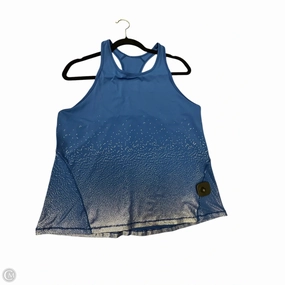 Athletic Tank Top By Clothes Mentor In Blue, Size: M