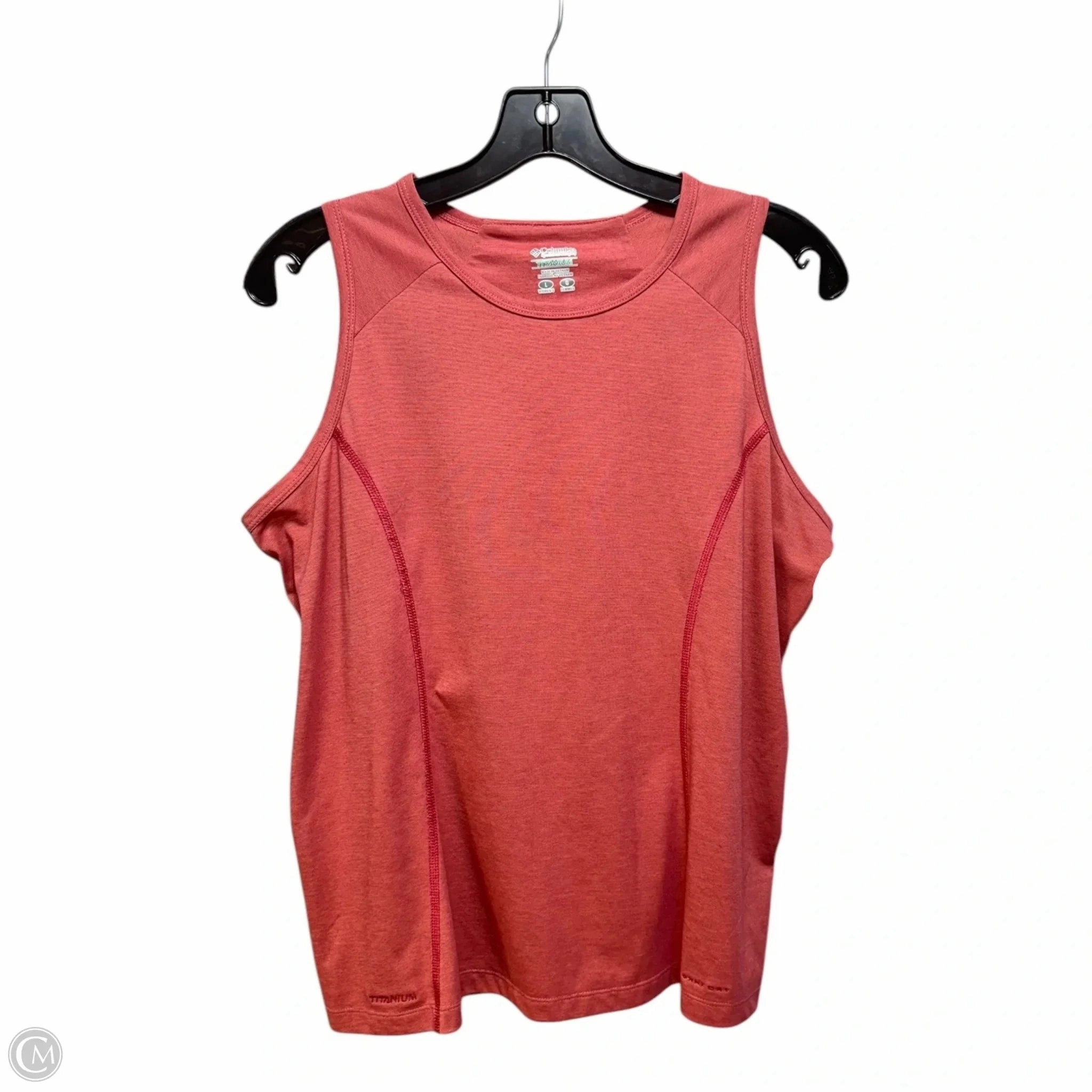Athletic Tank Top By Columbia In Red, Size: L