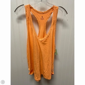 Athletic Tank Top By Free People In Orange, Size: L