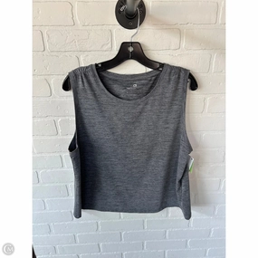 Athletic Tank Top By Gapfit In Grey, Size: L