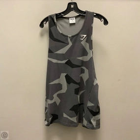 Athletic Tank Top By Gym Shark In Grey, Size: M