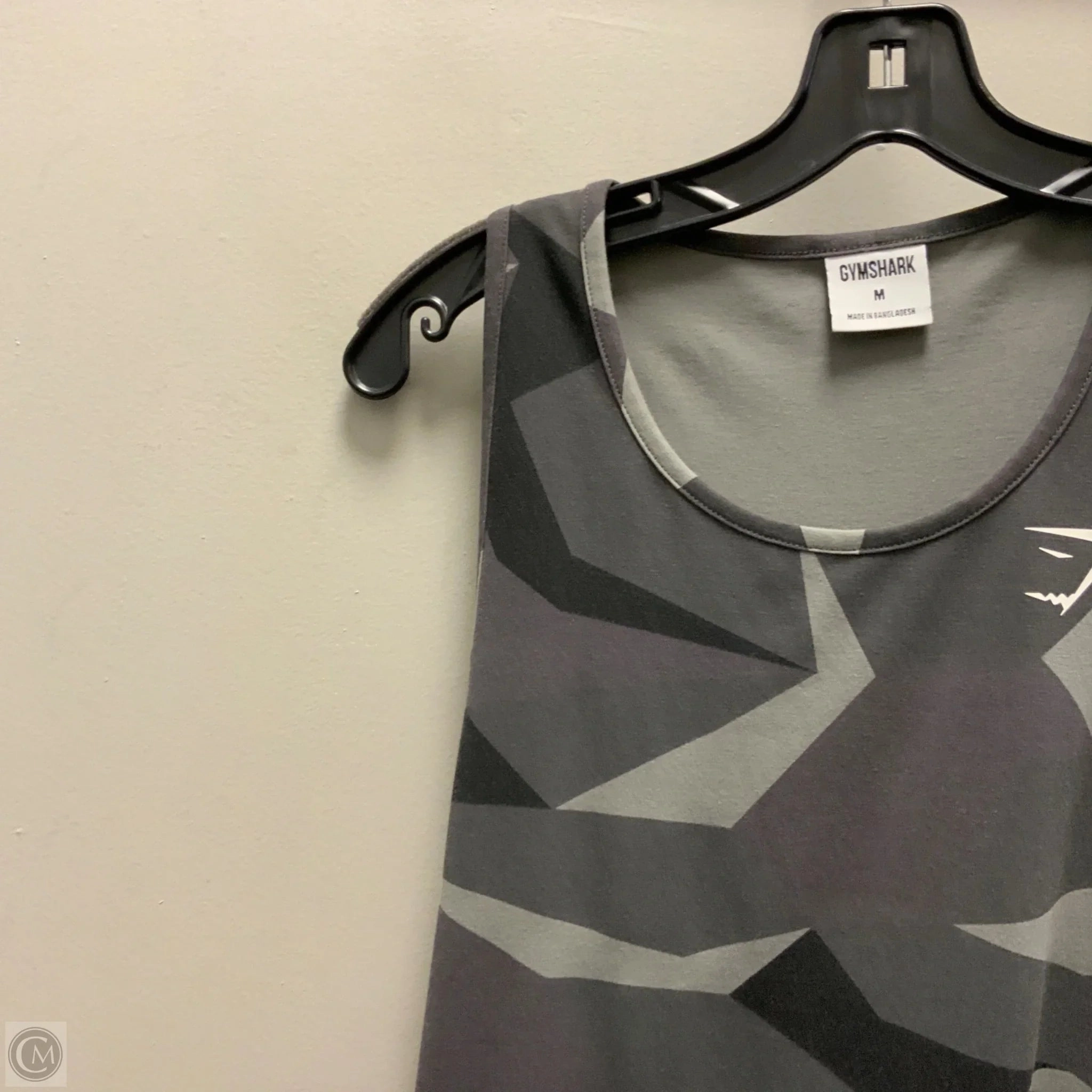 Athletic Tank Top By Gym Shark In Grey, Size: M