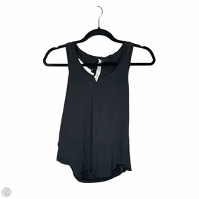 Athletic Tank Top By Lululemon In Black, Size: 2