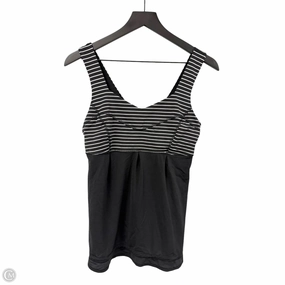 Athletic Tank Top By Lululemon In Black, Size: 8