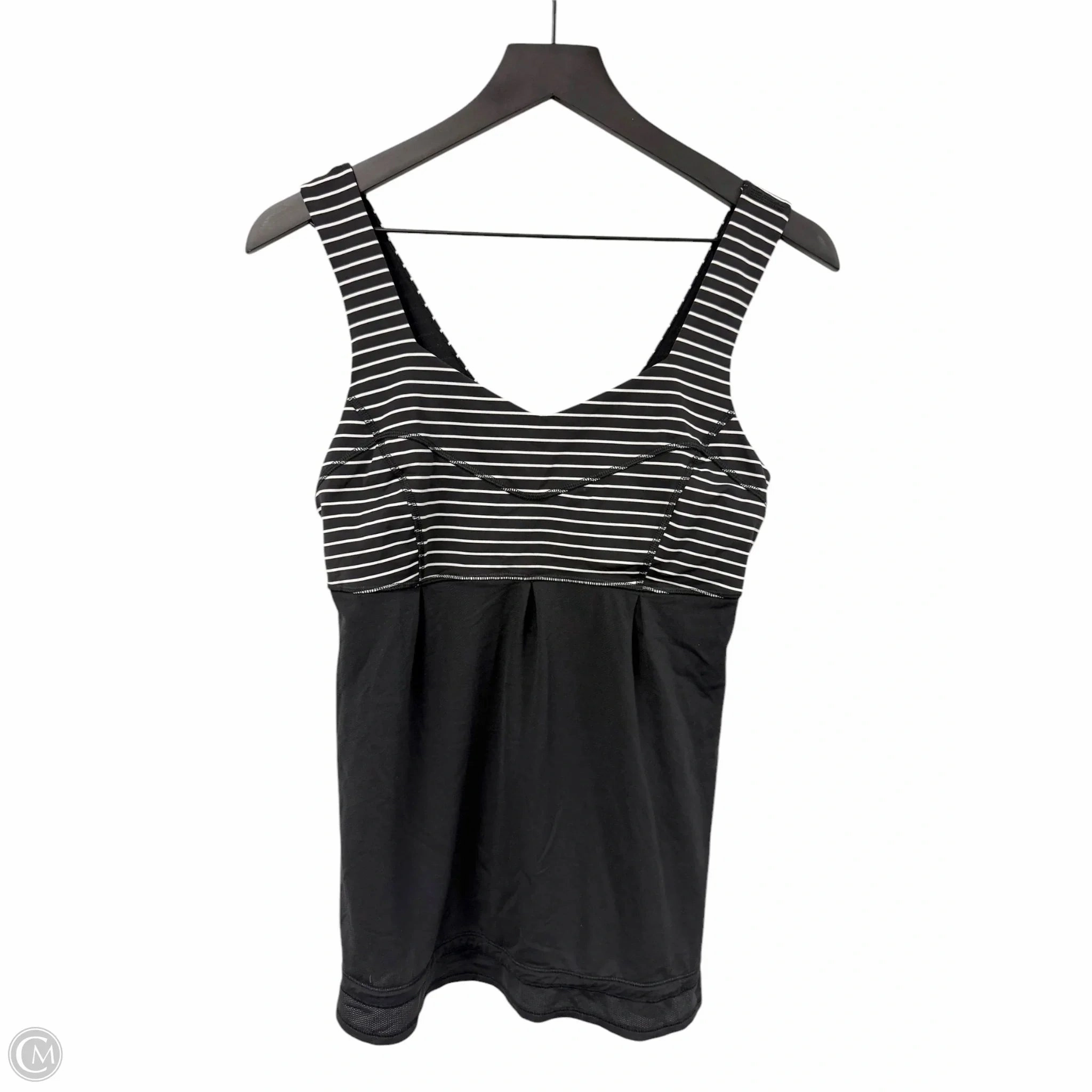 Athletic Tank Top By Lululemon In Black, Size: 8