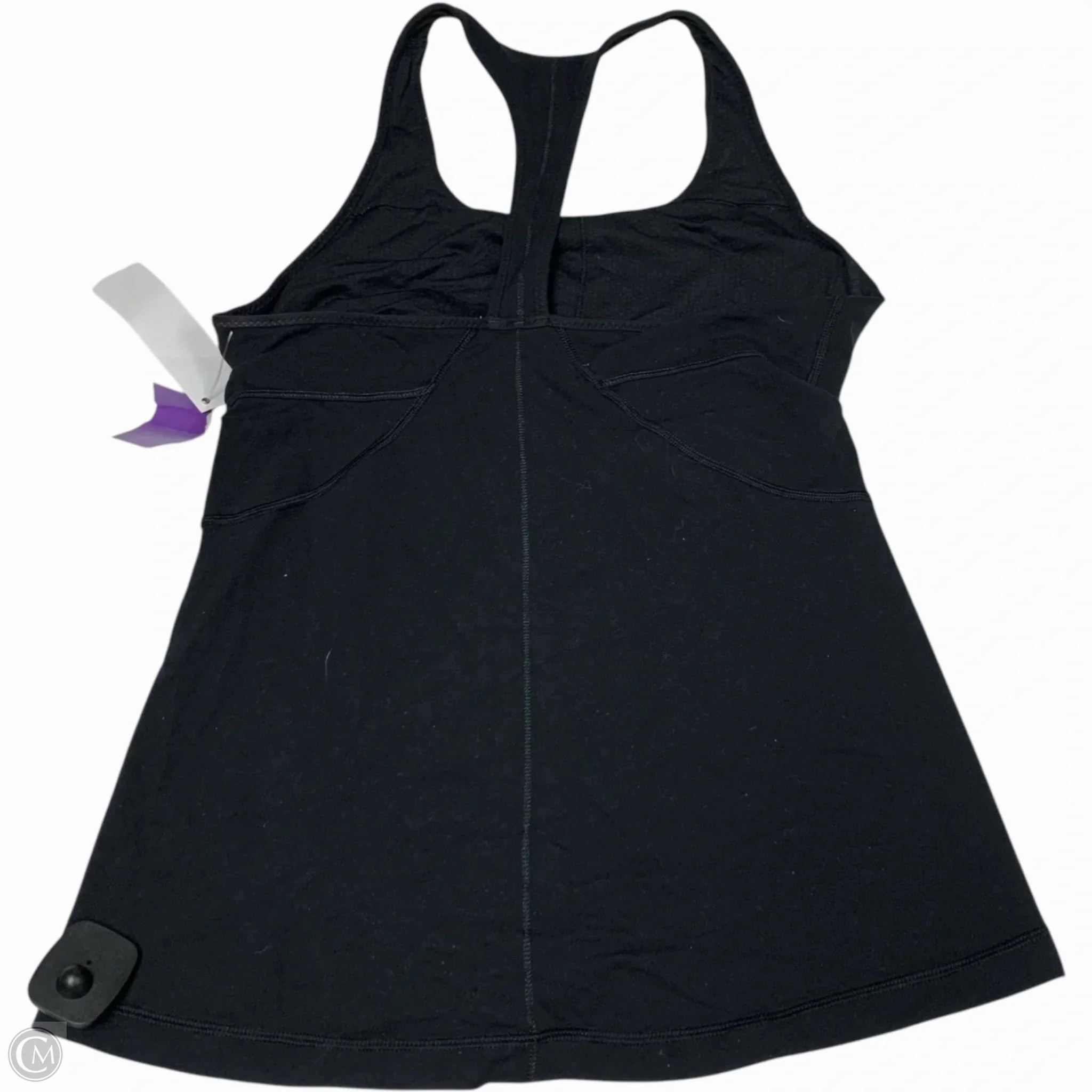 Athletic Tank Top By Lululemon In Black, Size: M