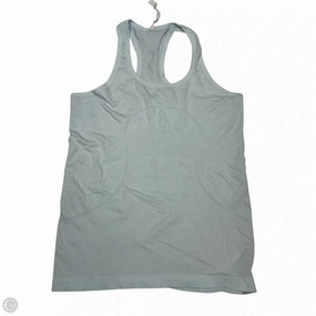 Athletic Tank Top By Lululemon In Green, Size: M