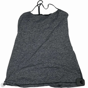 Athletic Tank Top By Lululemon In Grey, Size: M