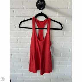 Athletic Tank Top By Lululemon In Orange, Size: S
