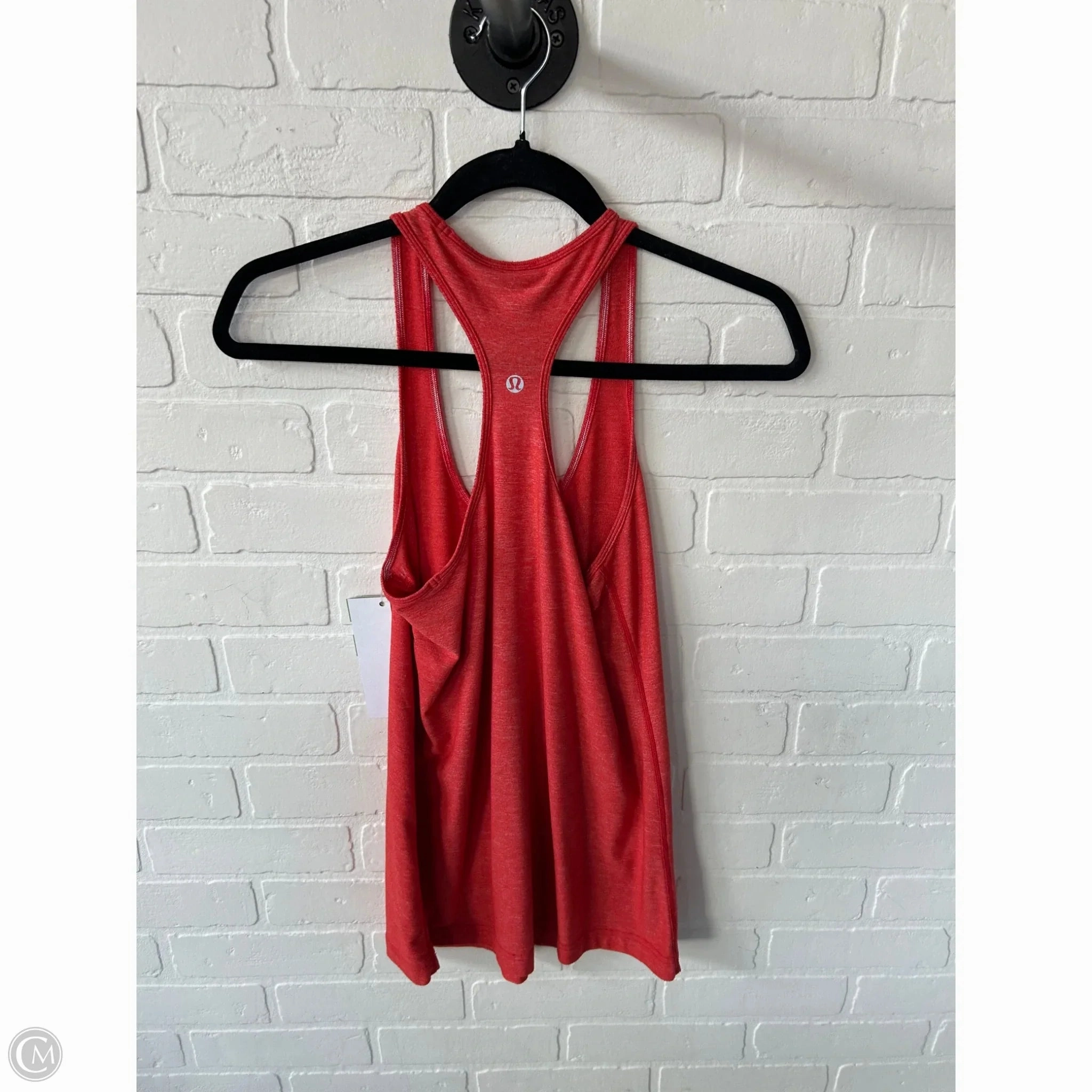 Athletic Tank Top By Lululemon In Orange, Size: S