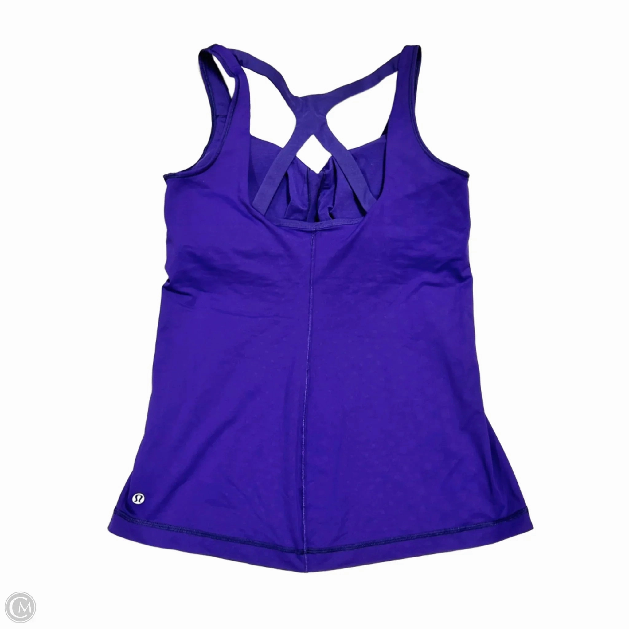 Athletic Tank Top By Lululemon In Purple, Size: M