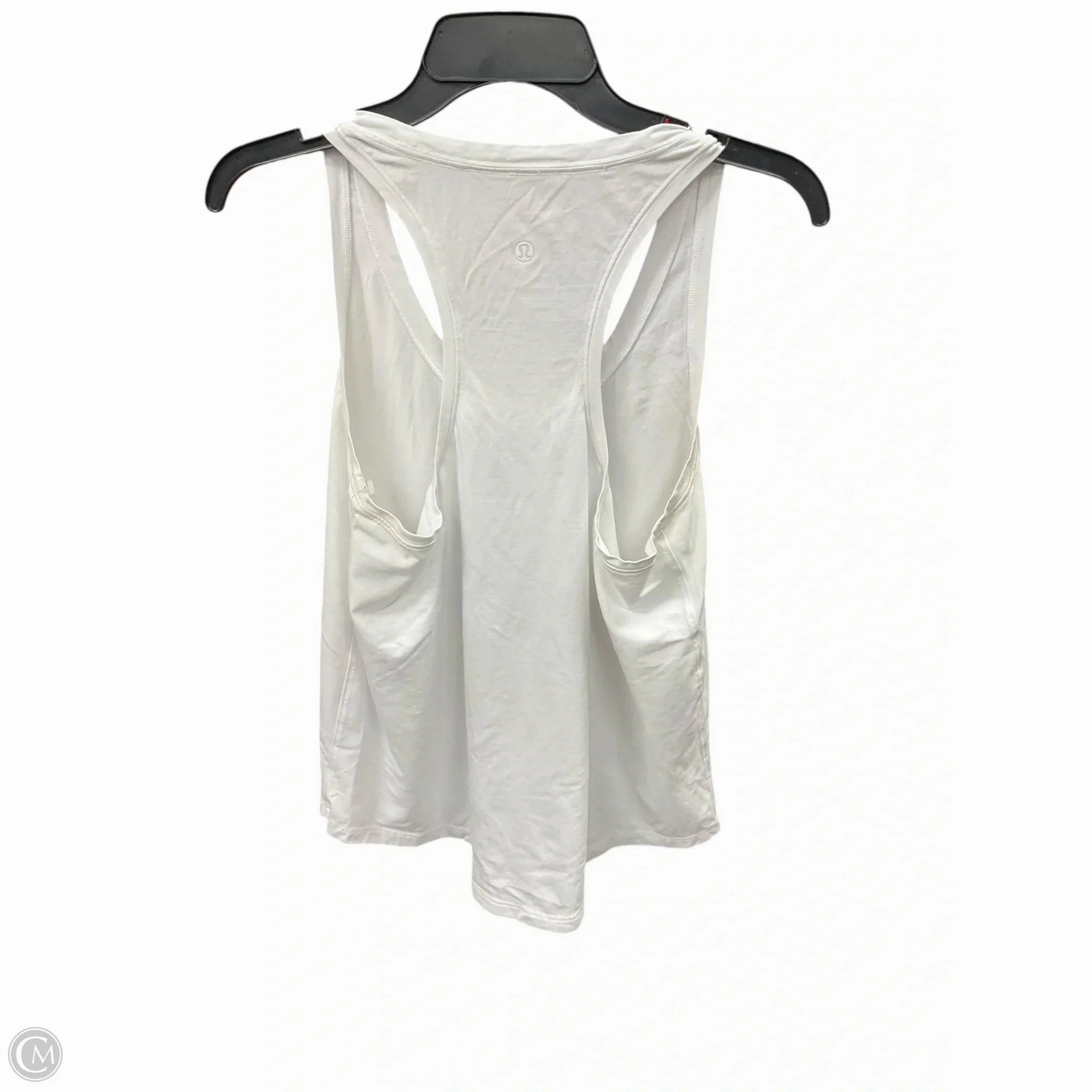 Athletic Tank Top By Lululemon In White, Size: M