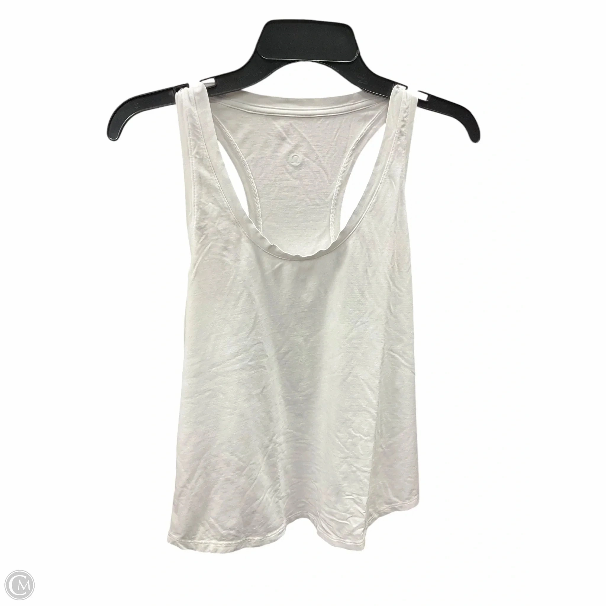 Athletic Tank Top By Lululemon In White, Size: M