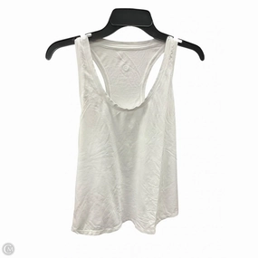 Athletic Tank Top By Lululemon In White, Size: M