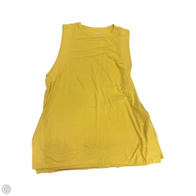 Athletic Tank Top By Old Navy In Yellow, Size: S