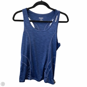 Athletic Tank Top By Reebok In Blue, Size: S