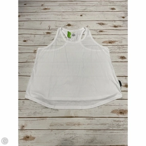 Athletic Tank Top By Tek Gear In White, Size: 1x