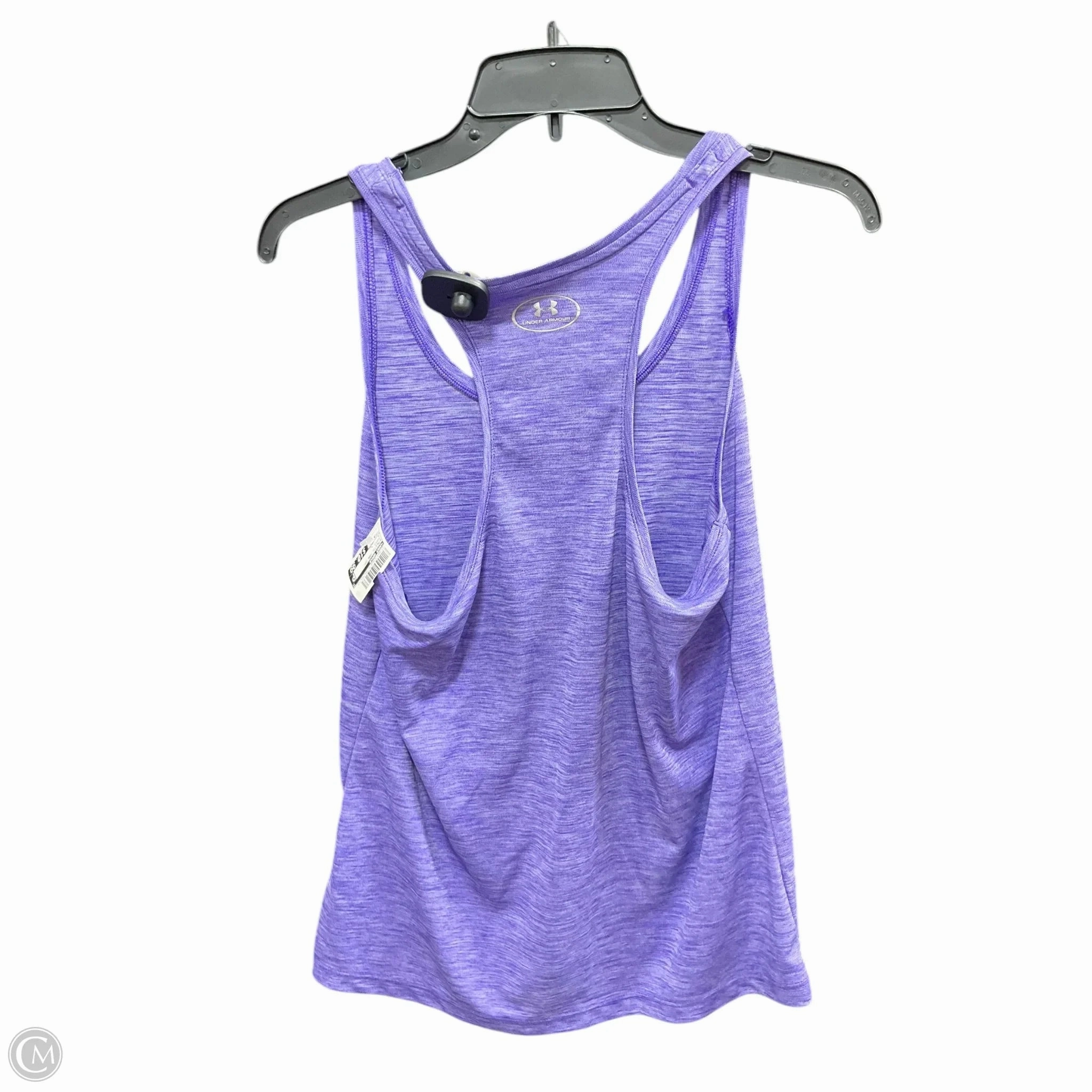 Athletic Tank Top By Under Armour In Purple, Size: M