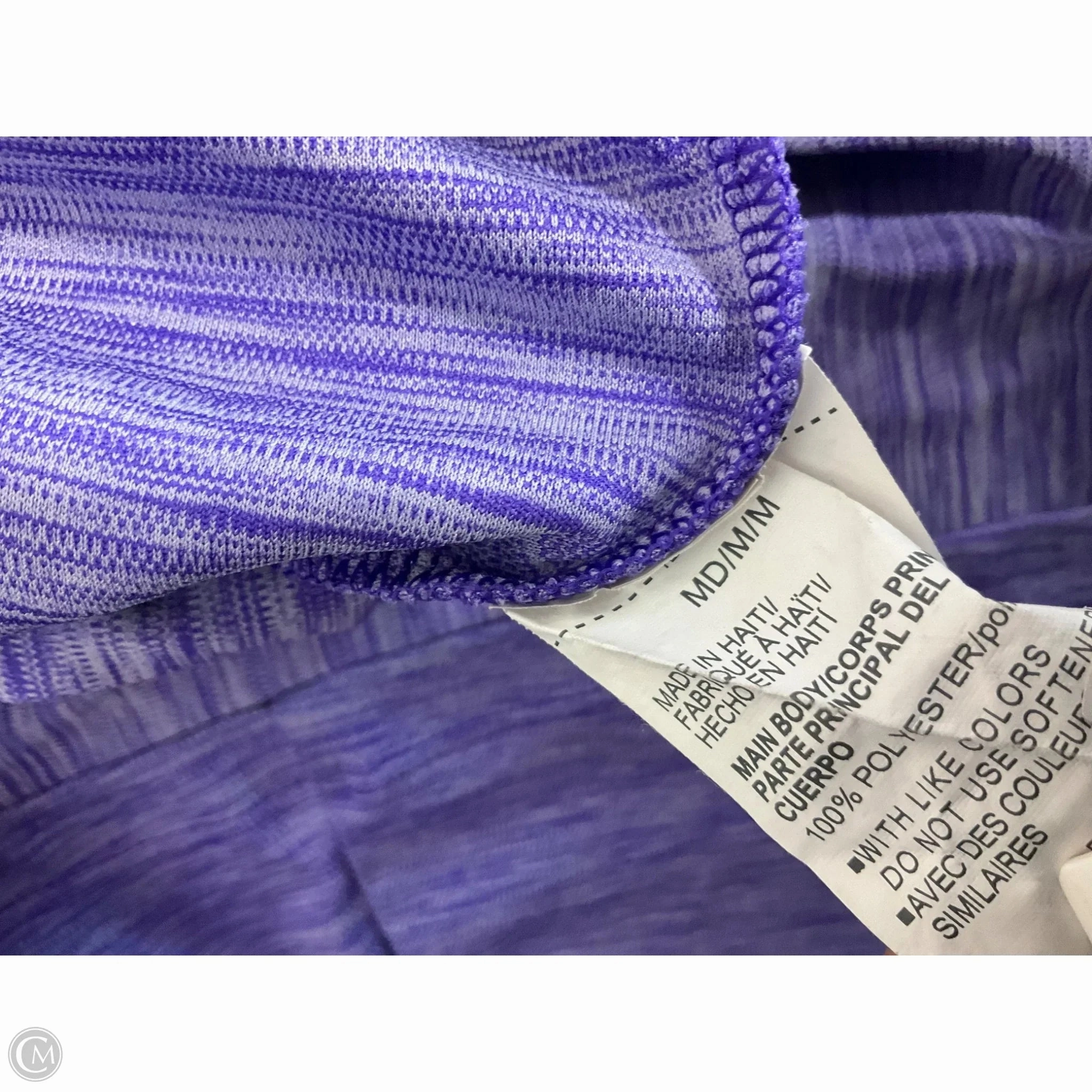 Athletic Tank Top By Under Armour In Purple, Size: M