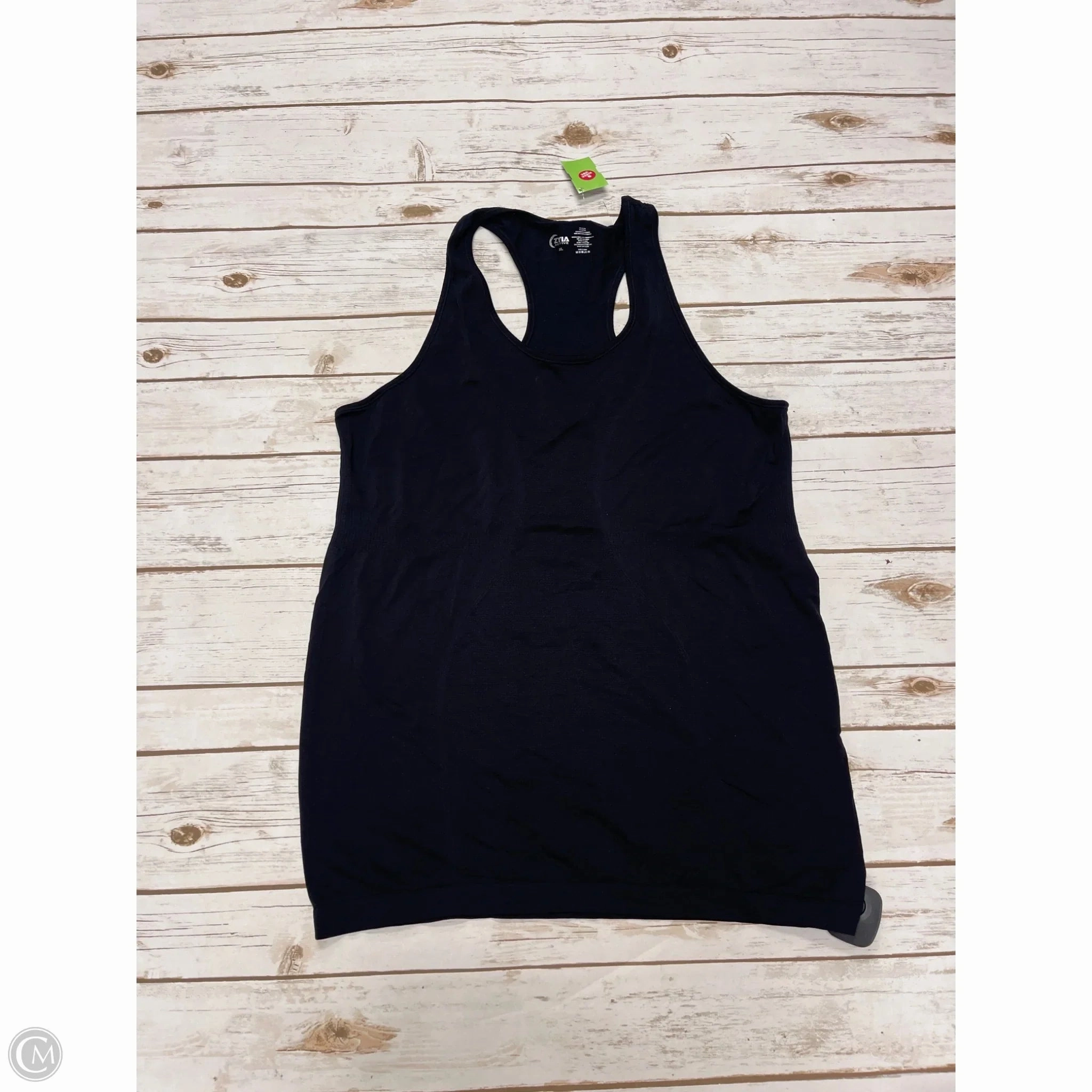 Athletic Tank Top By Zyia In Black, Size: Xl
