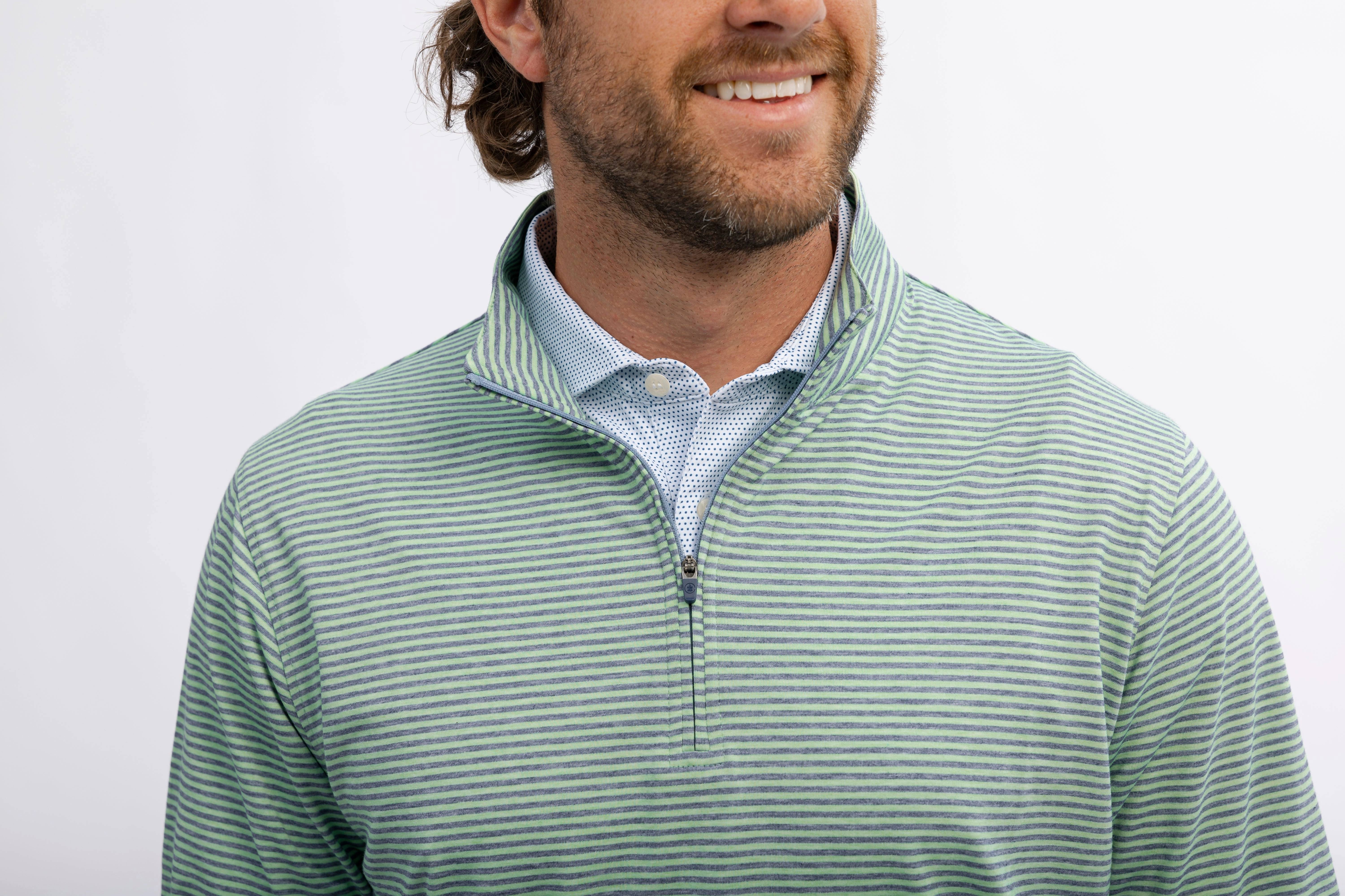 Avery Stripe Quarter-Zip
