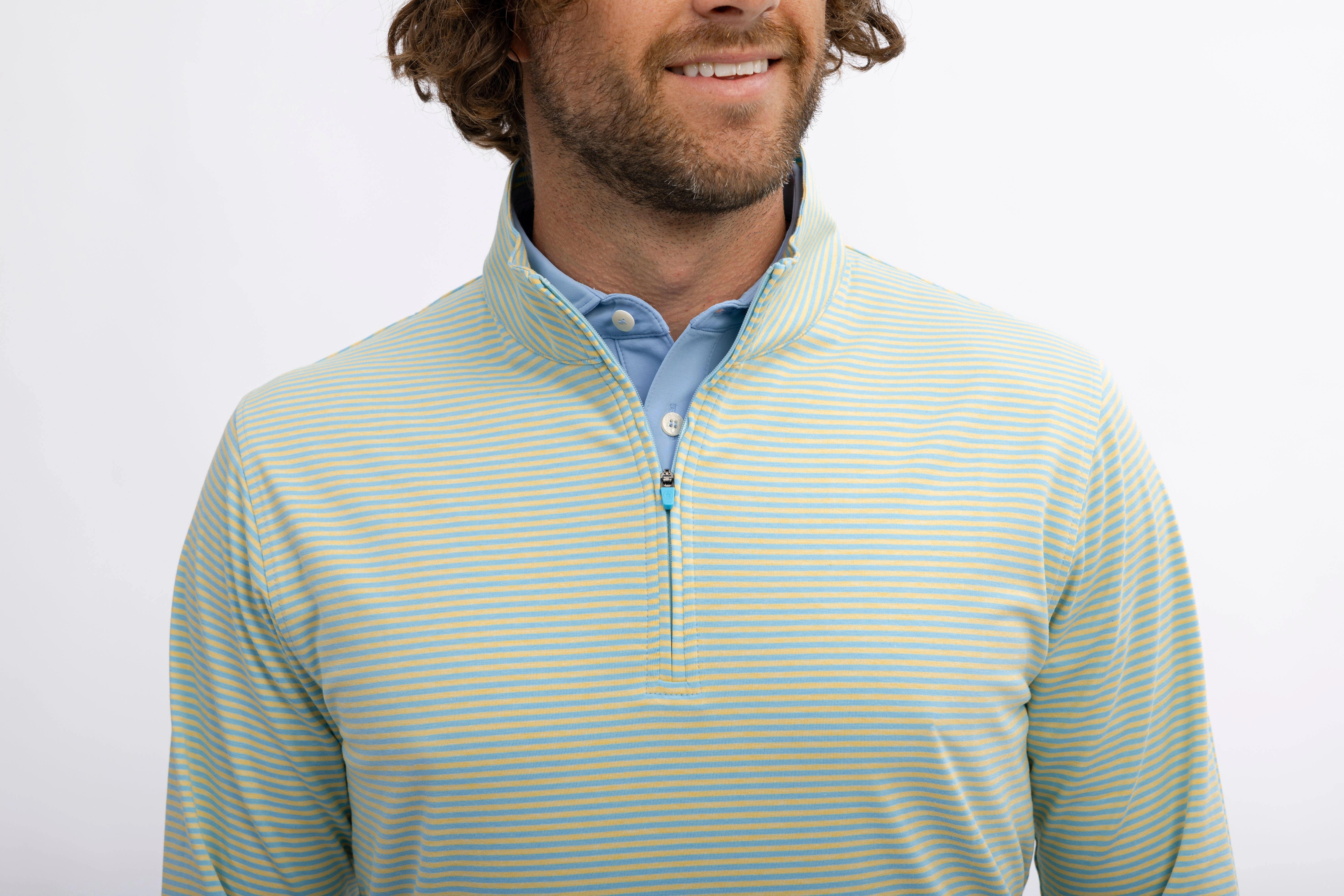 Avery Stripe Quarter-Zip