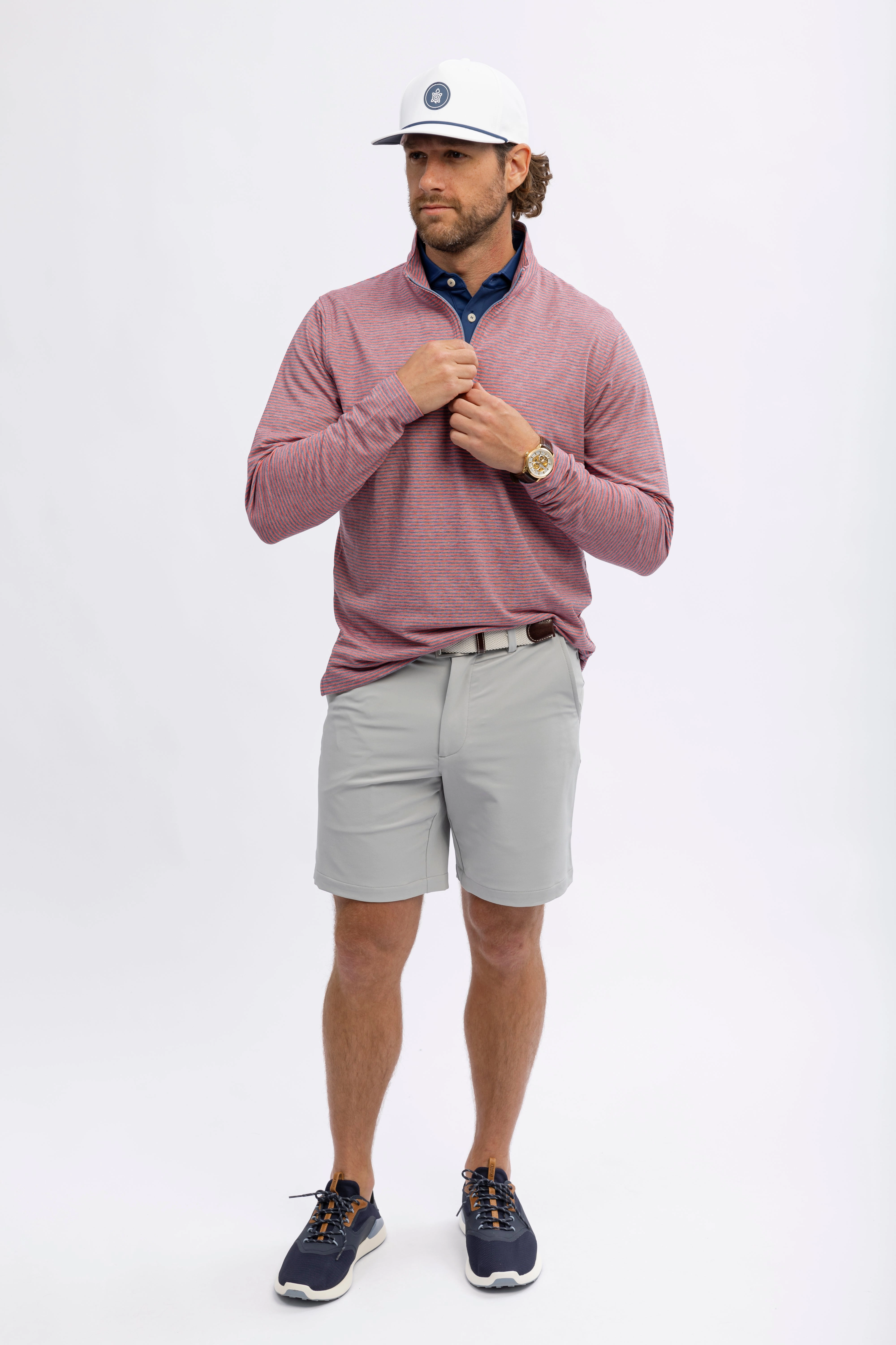 Avery Stripe Quarter-Zip