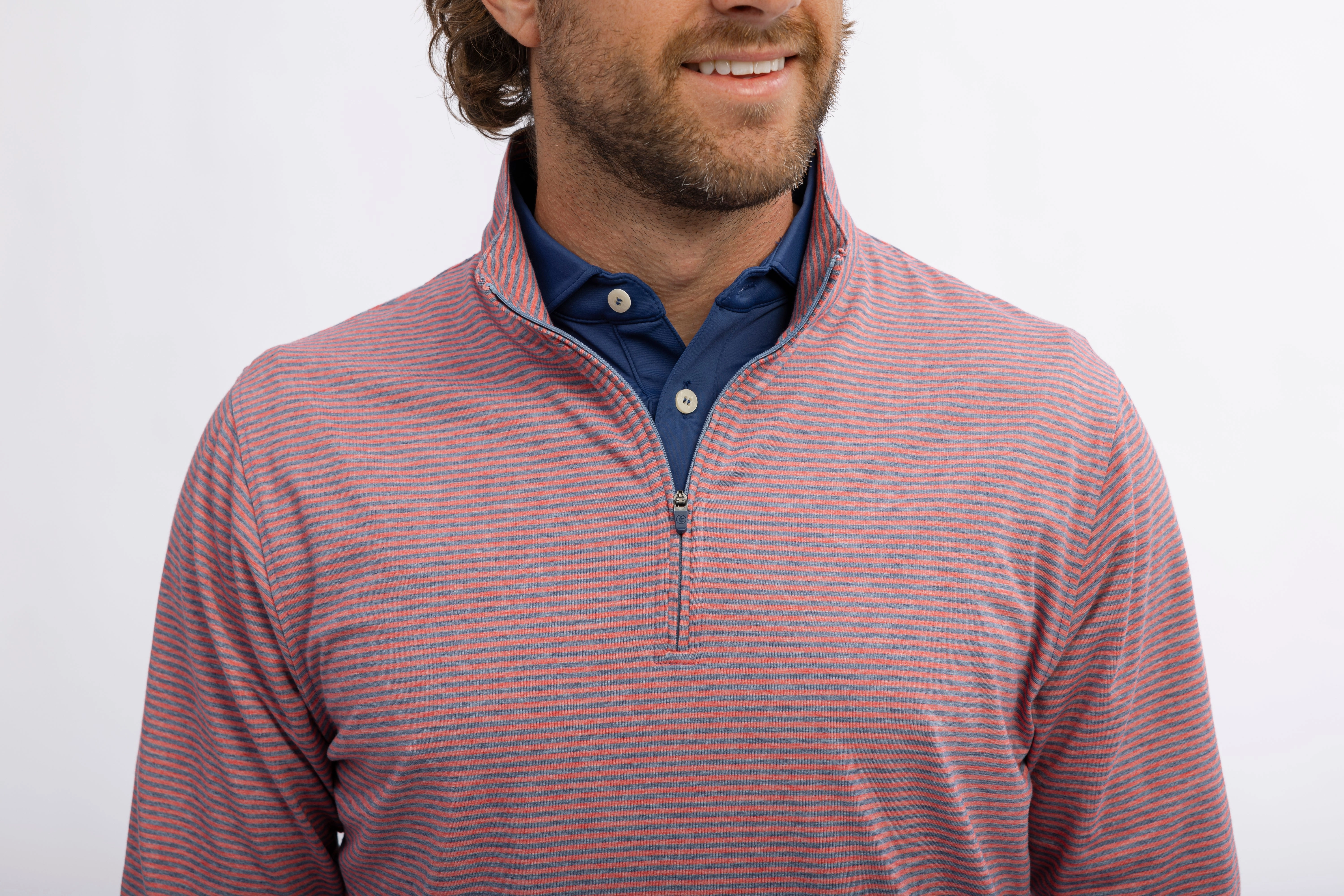 Avery Stripe Quarter-Zip