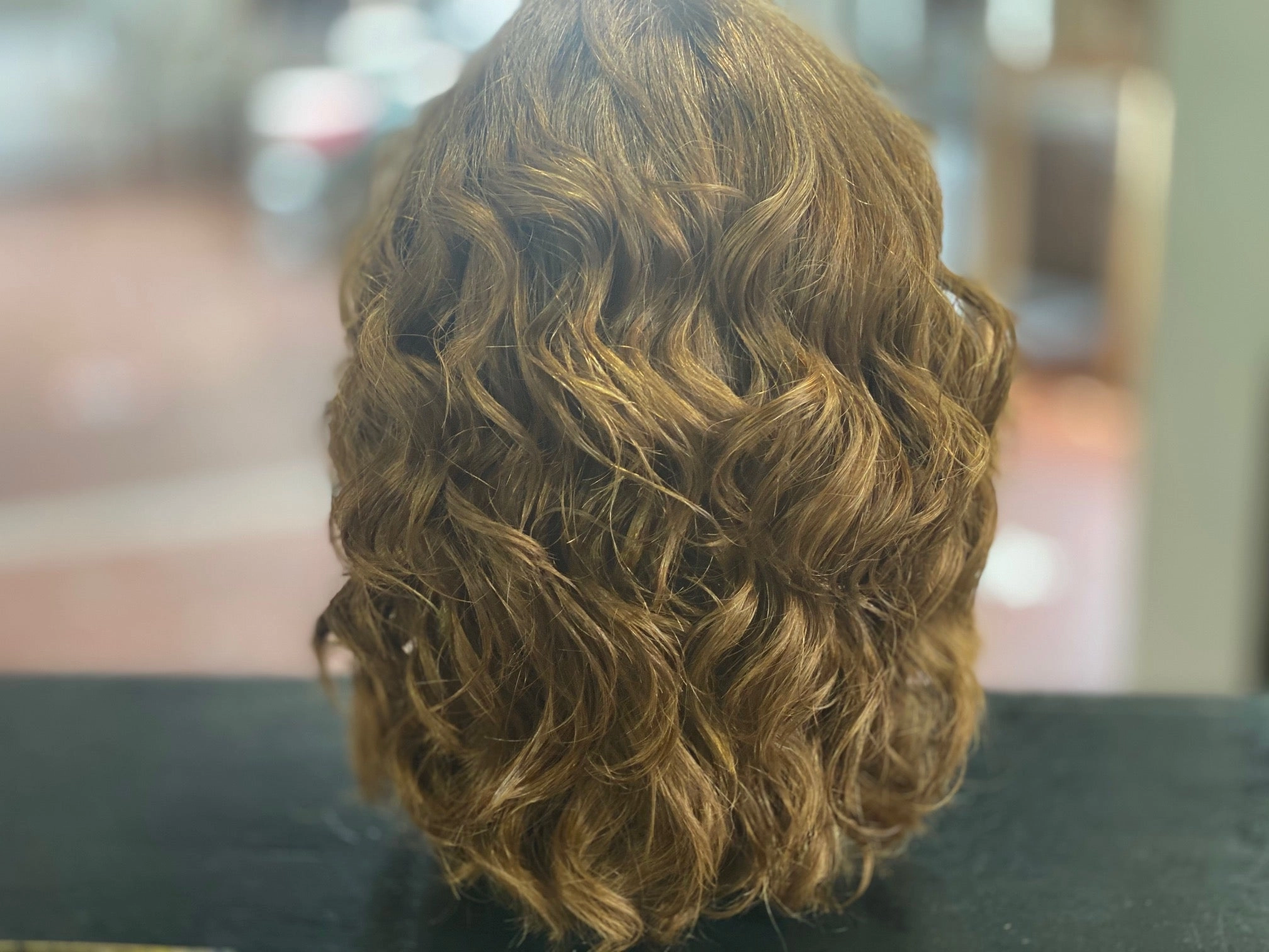 BB-8LYR-46 100% virgin European Natural Human Hair medium reddish brown