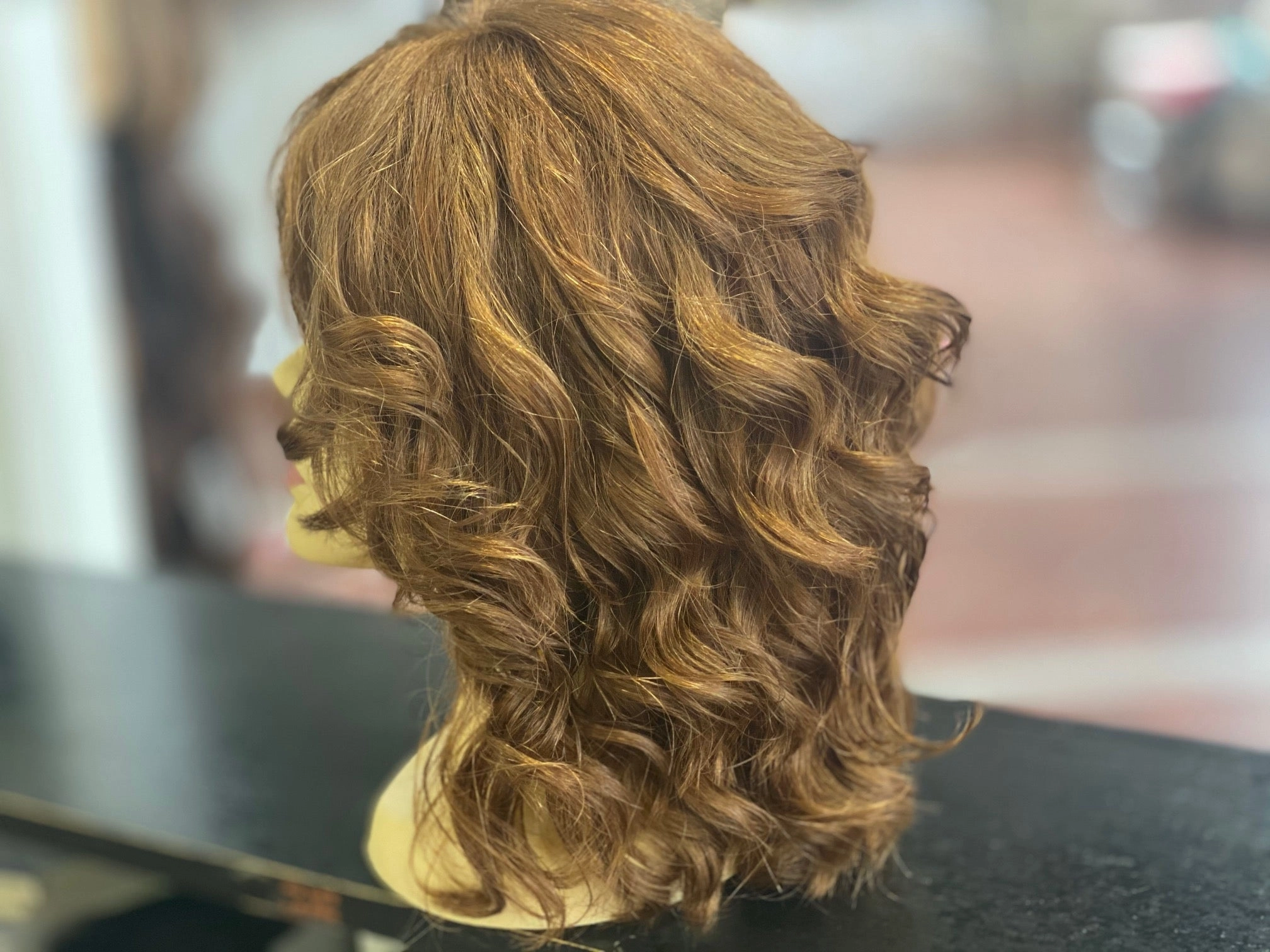BB-8LYR-46 100% virgin European Natural Human Hair medium reddish brown