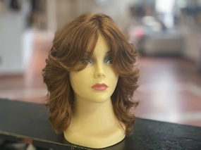 BB-8LYR-46 100% virgin European Natural Human Hair medium reddish brown