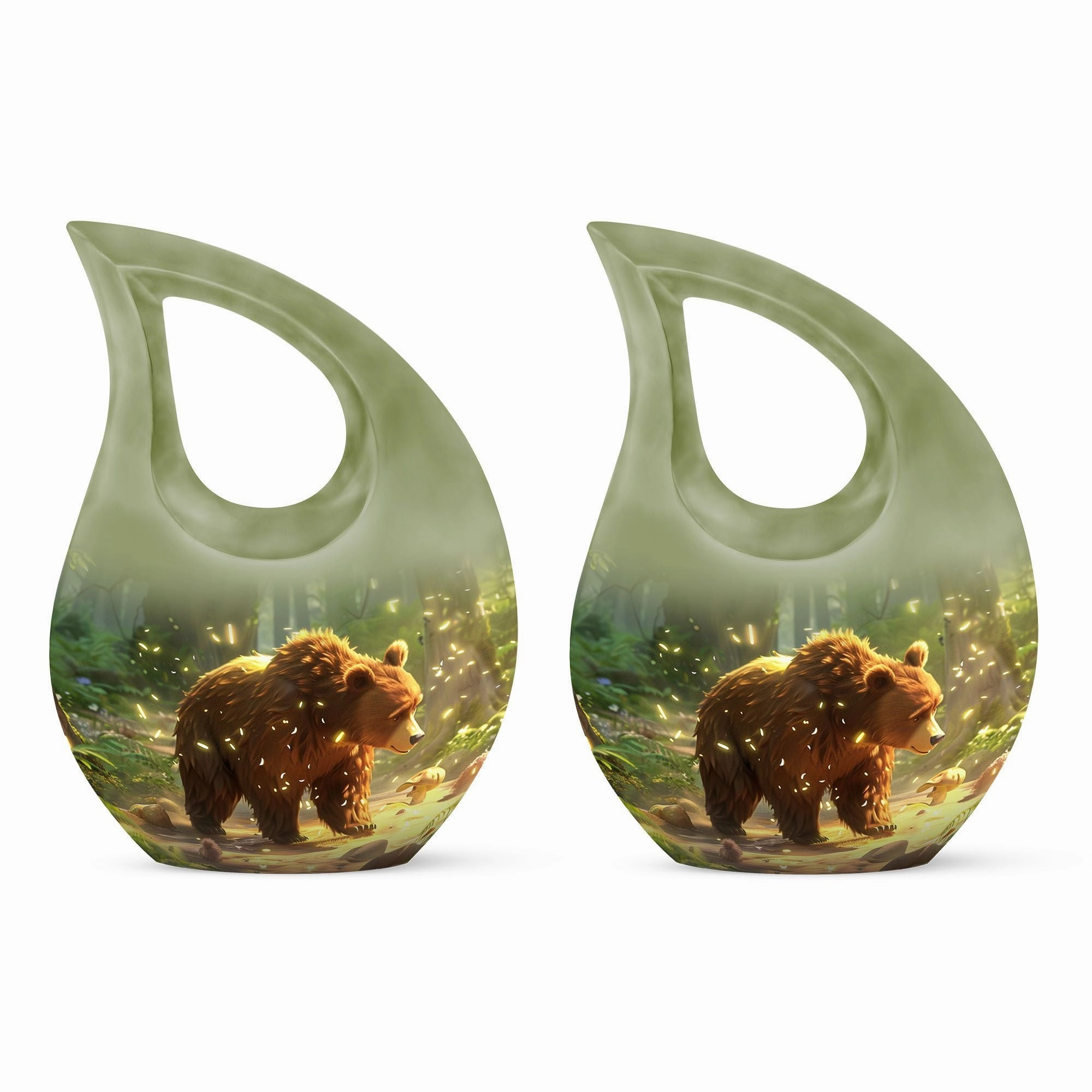 Bear Memorial Cremation Urn -Cremation Urn For Human Ashes