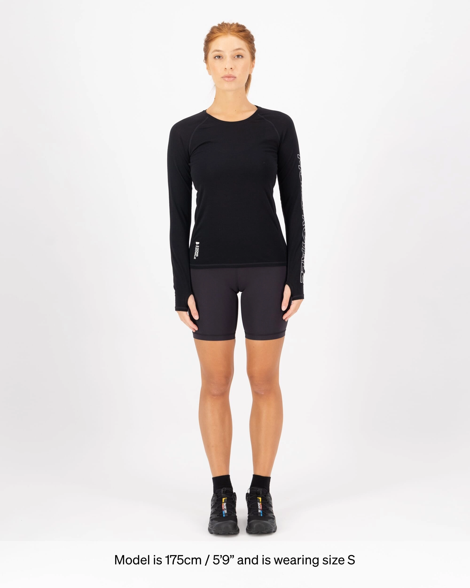 Bella Merino Long Sleeve - Black