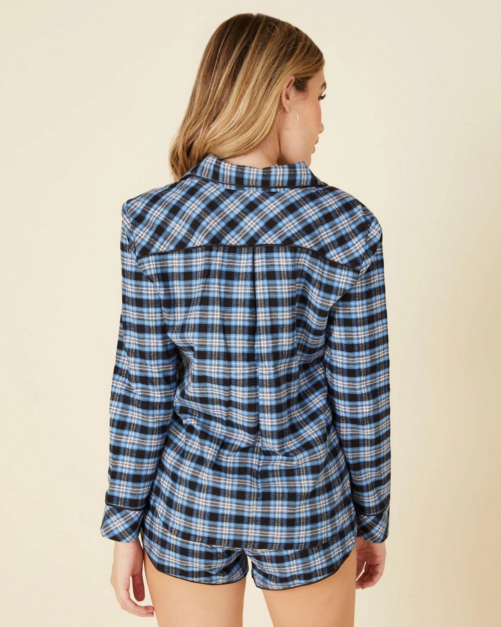 Bella Warm Long Sleeve & Boxer Pajama Set